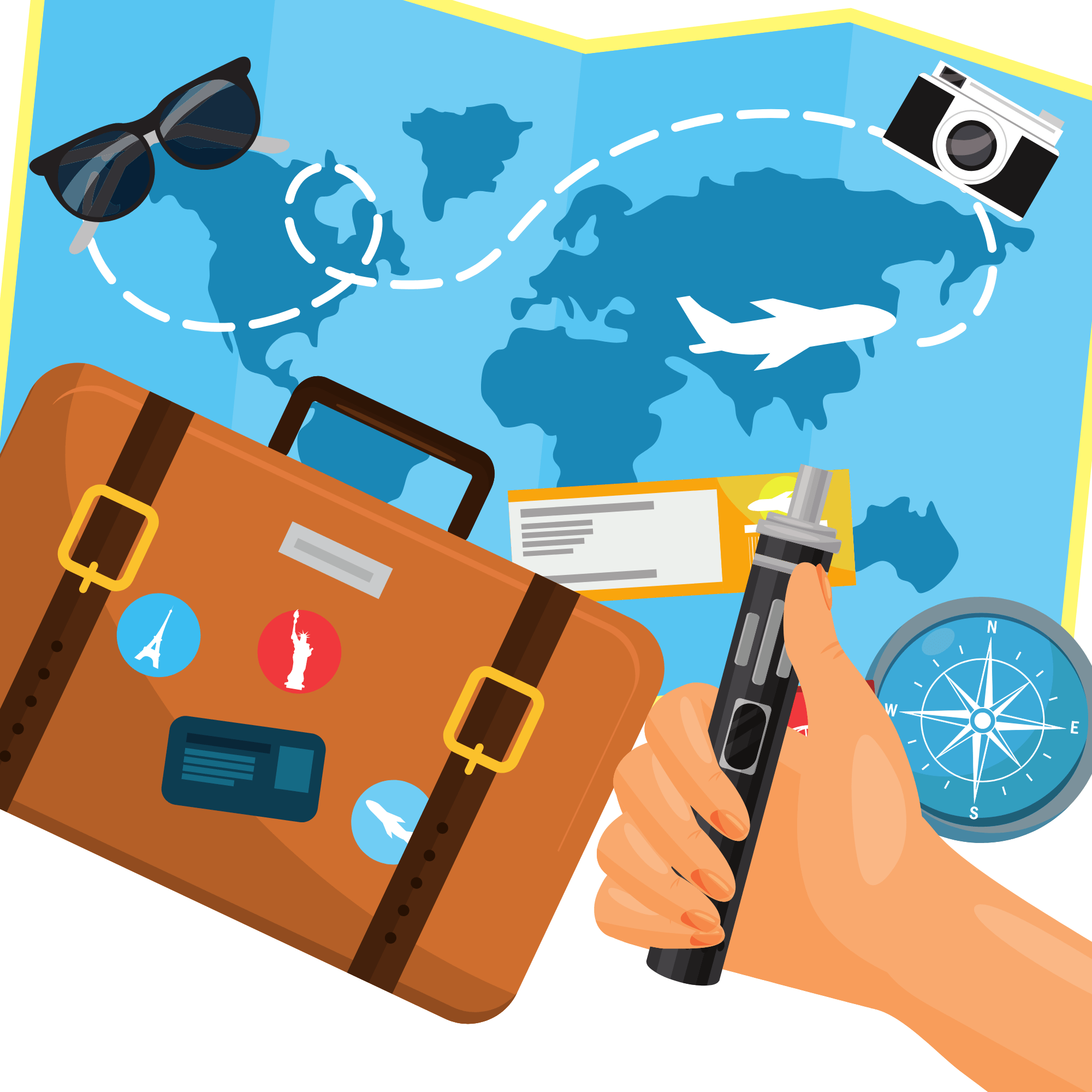 How To Travel With Your Vape - Electromist.co.uk