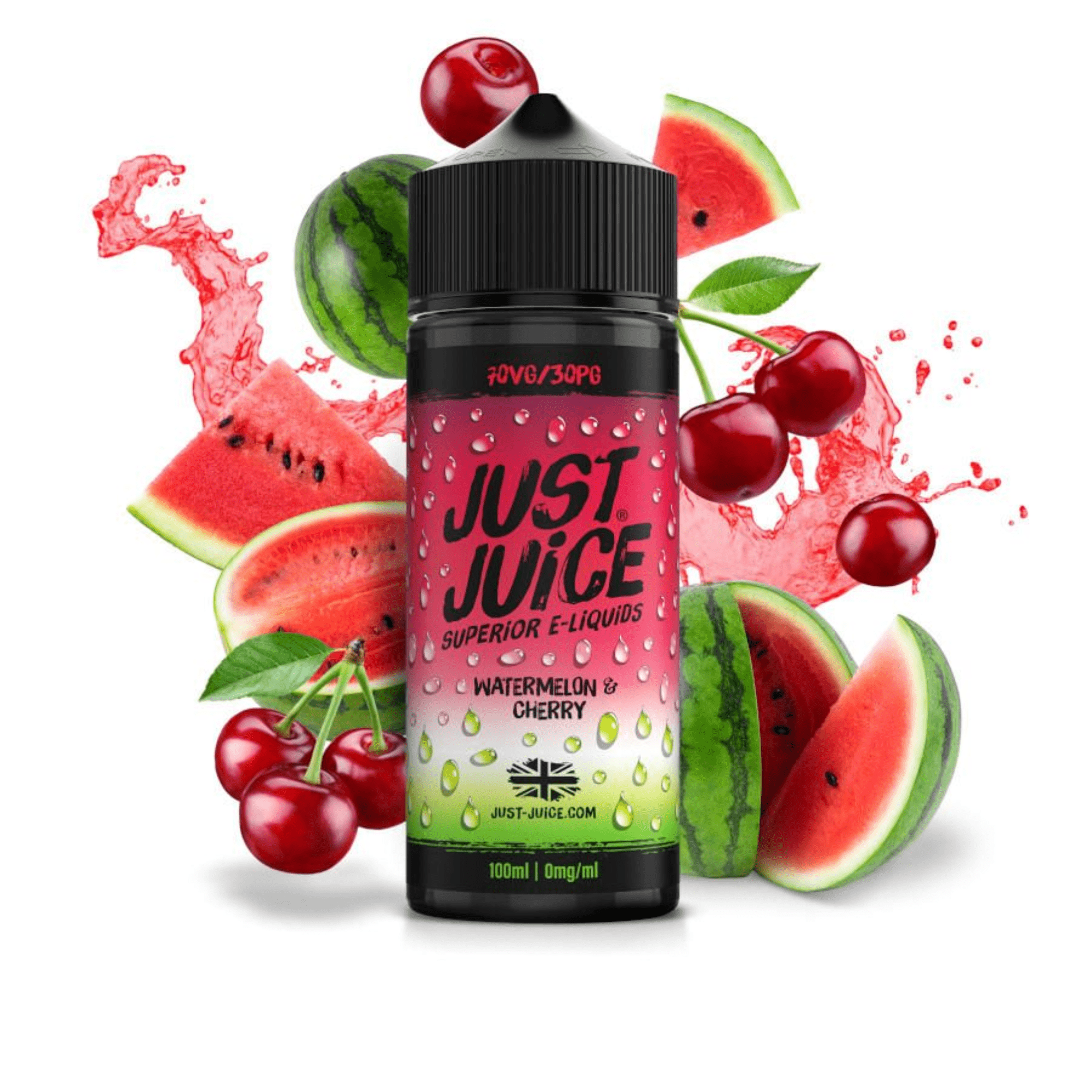 Just Juice - Watermelon Cherry 100ml - Electromist.co.ukE - LiquidJust Juice