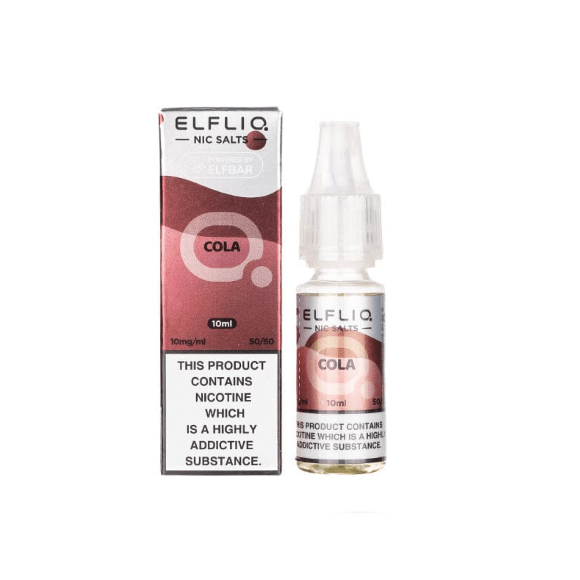 Elfliq Nic Salt - Cola 10ml - Electromist.co.ukE - LiquidElfliq