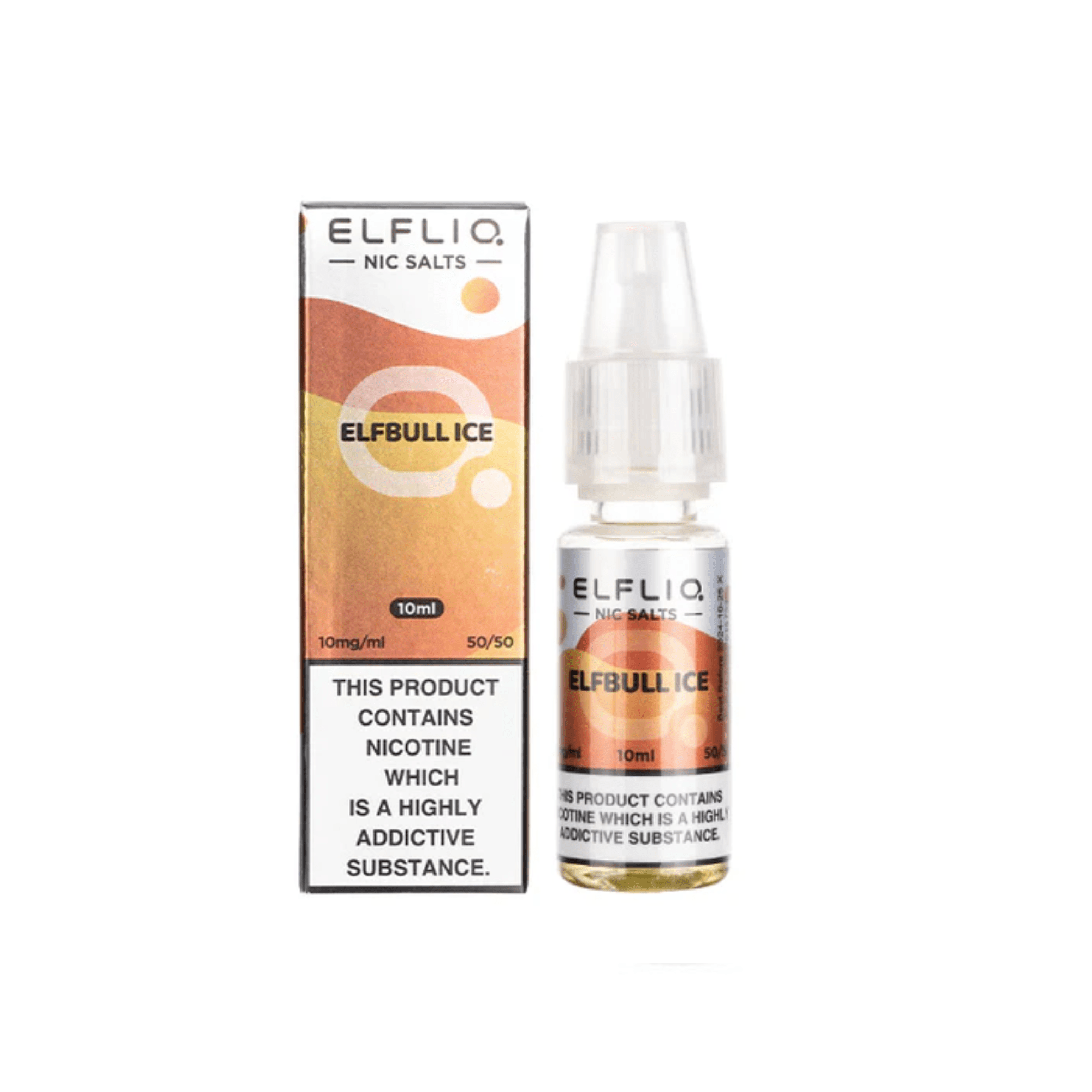 Elfliq Nic Salt - Elfbull Ice 10ml - Electromist.co.ukE - LiquidElfliq