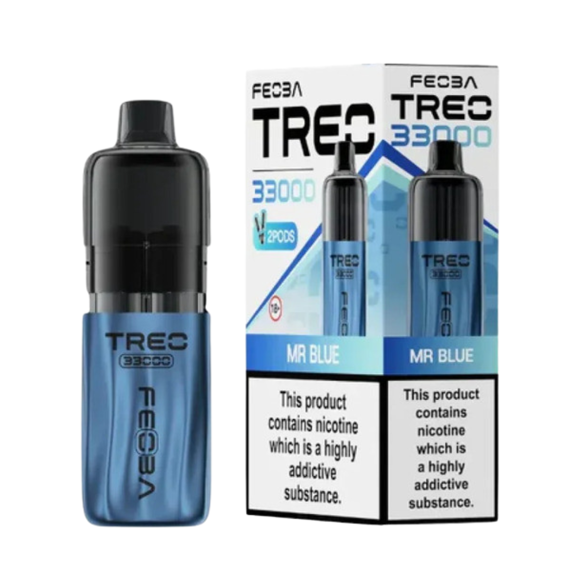 FEOBA TREO 33K Vape Kit - Mr Blue