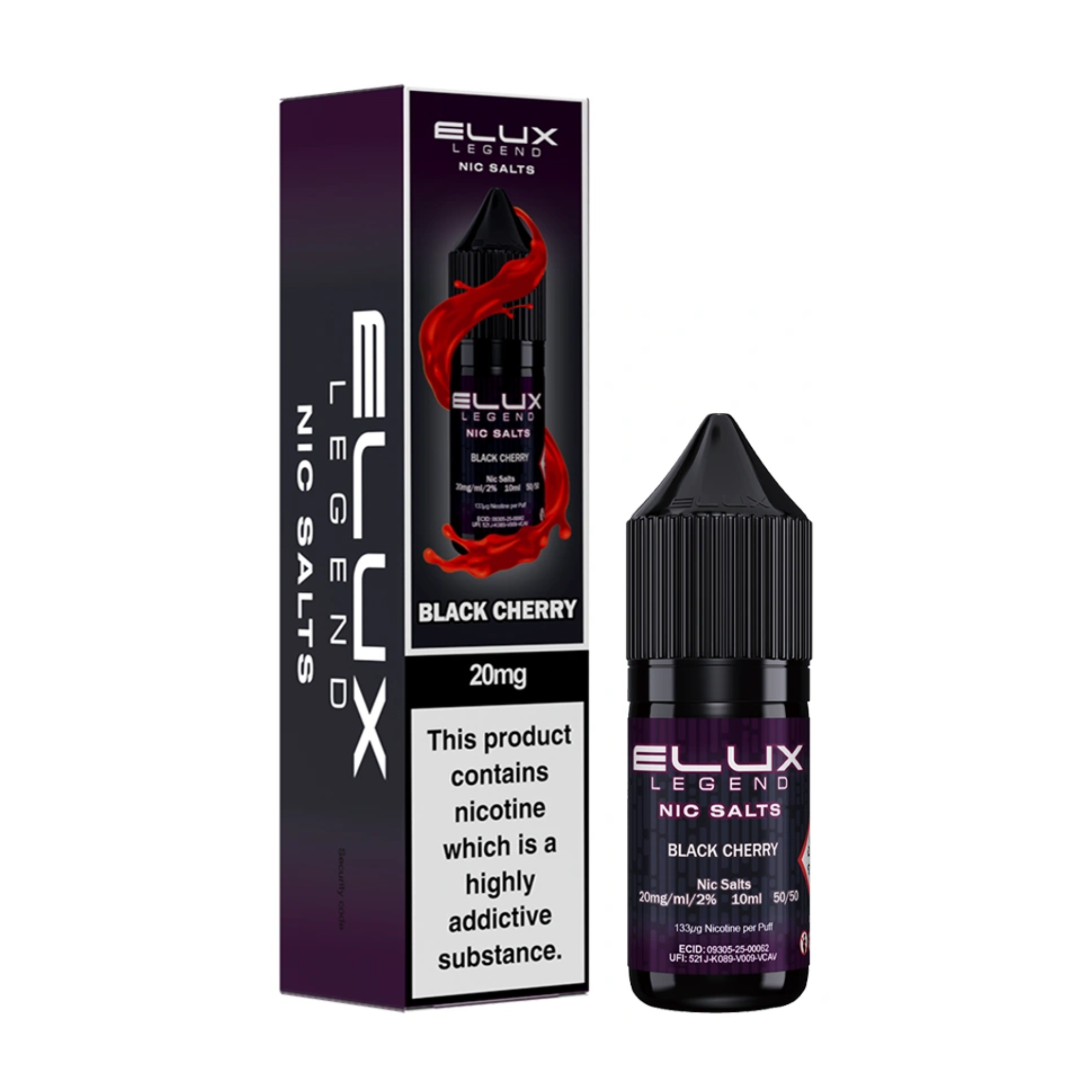 New Flavour ELUX SALTS - Black Berry
