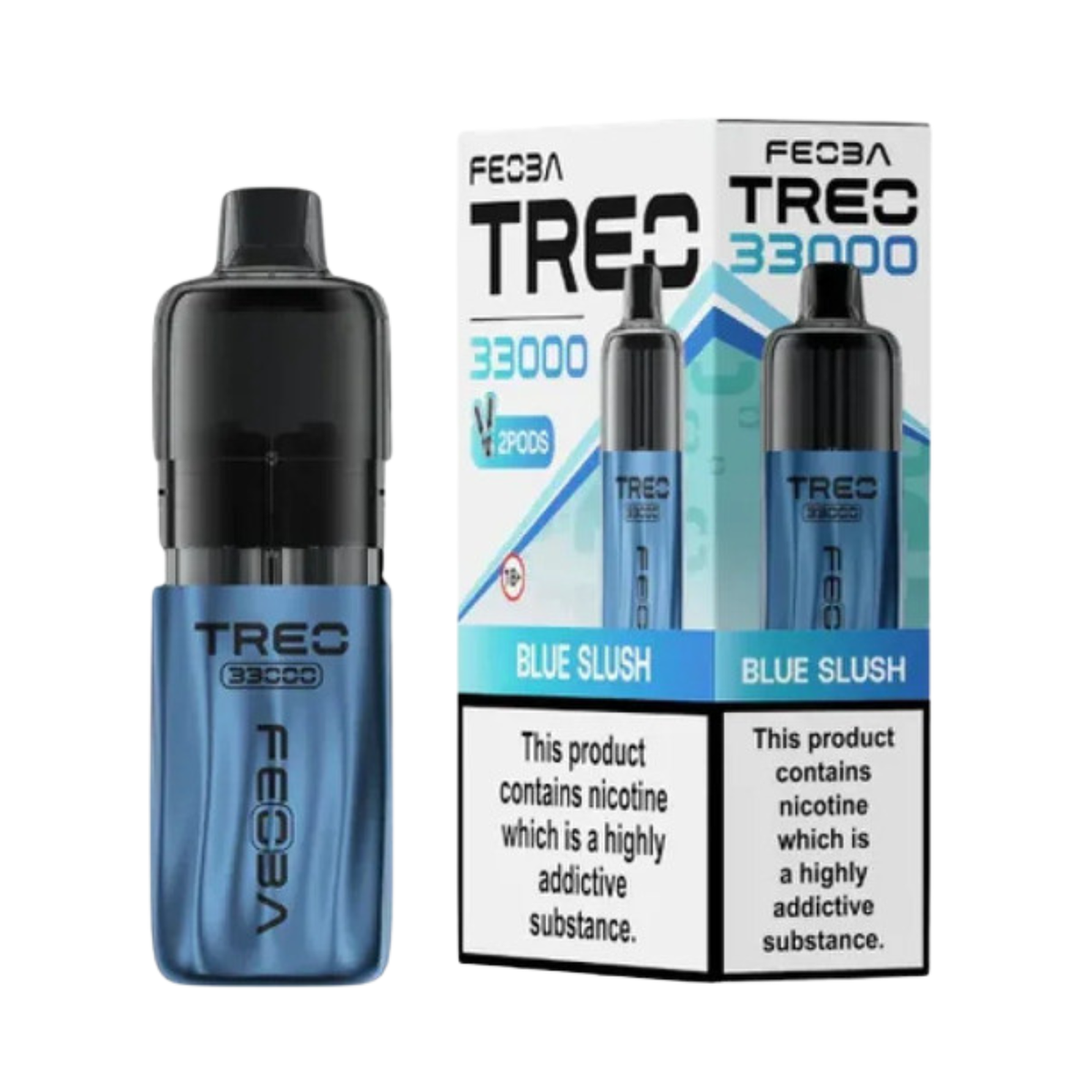 FEOBA TREO 33K Vape Kit - Blue Slush