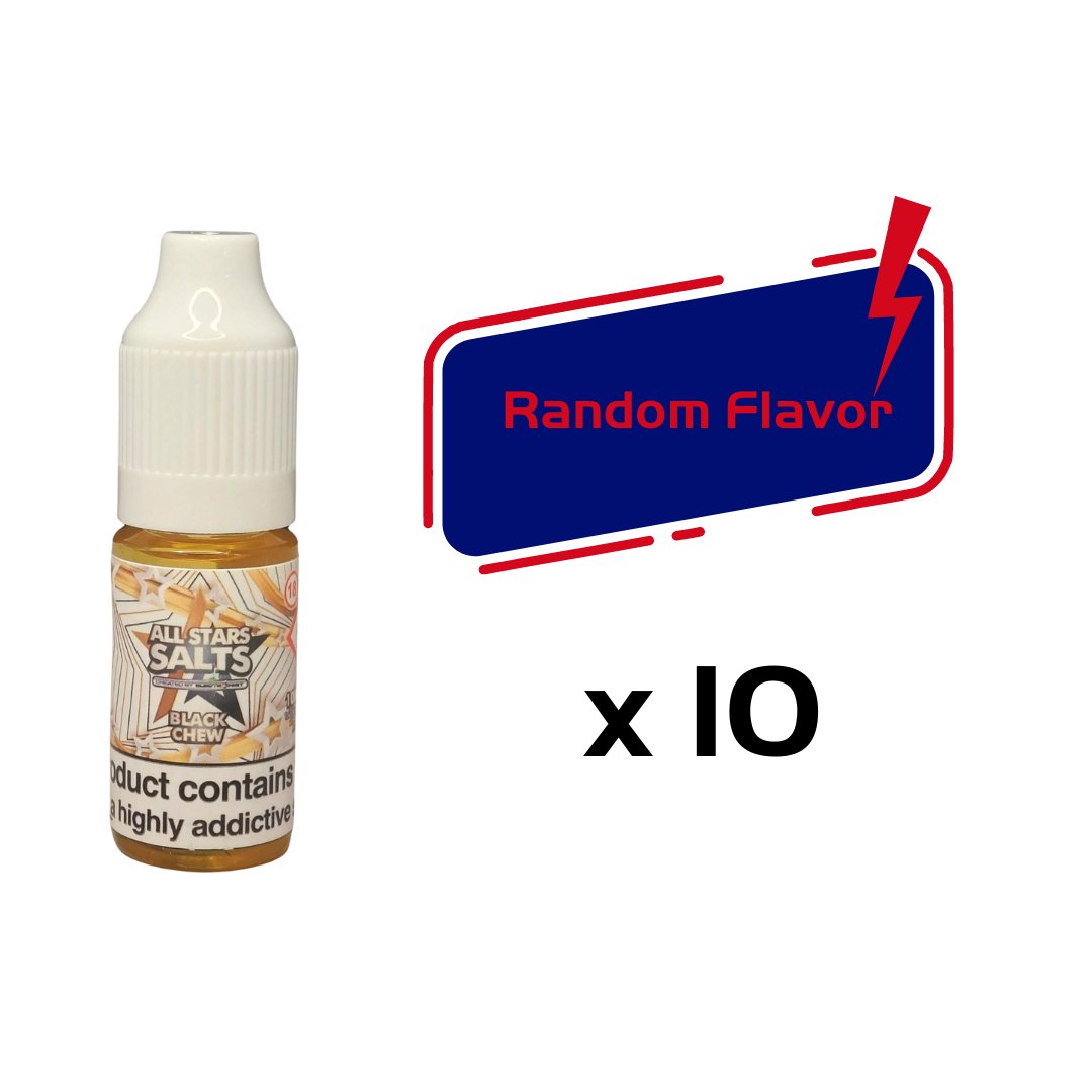 All Star Salt - Random Pack of 12 - Electromist.co.ukElectromist.co.uk