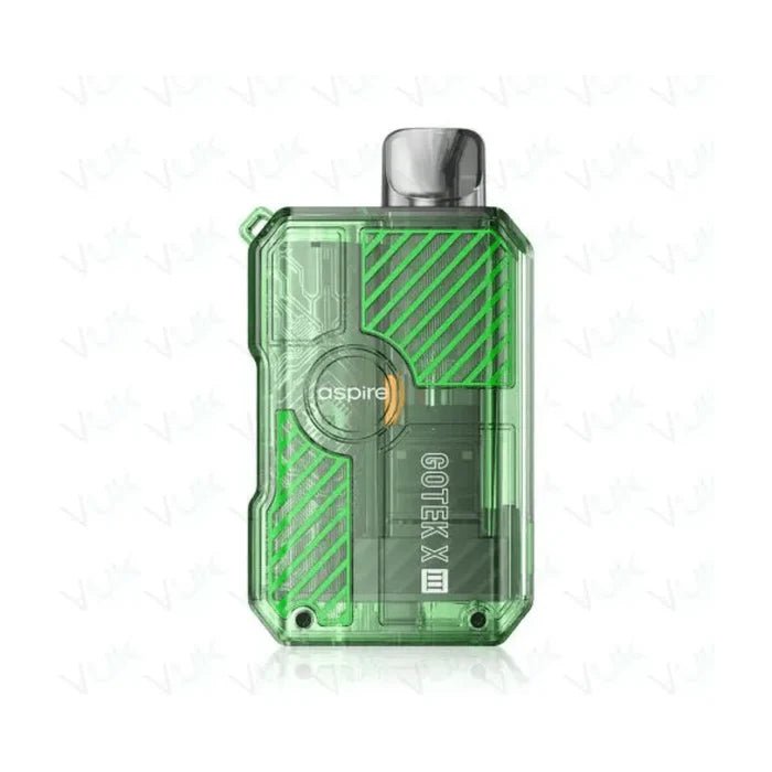 Aspire Gotek X3 Pod Kit - Green - Electromist.co.ukPod kitsAspire