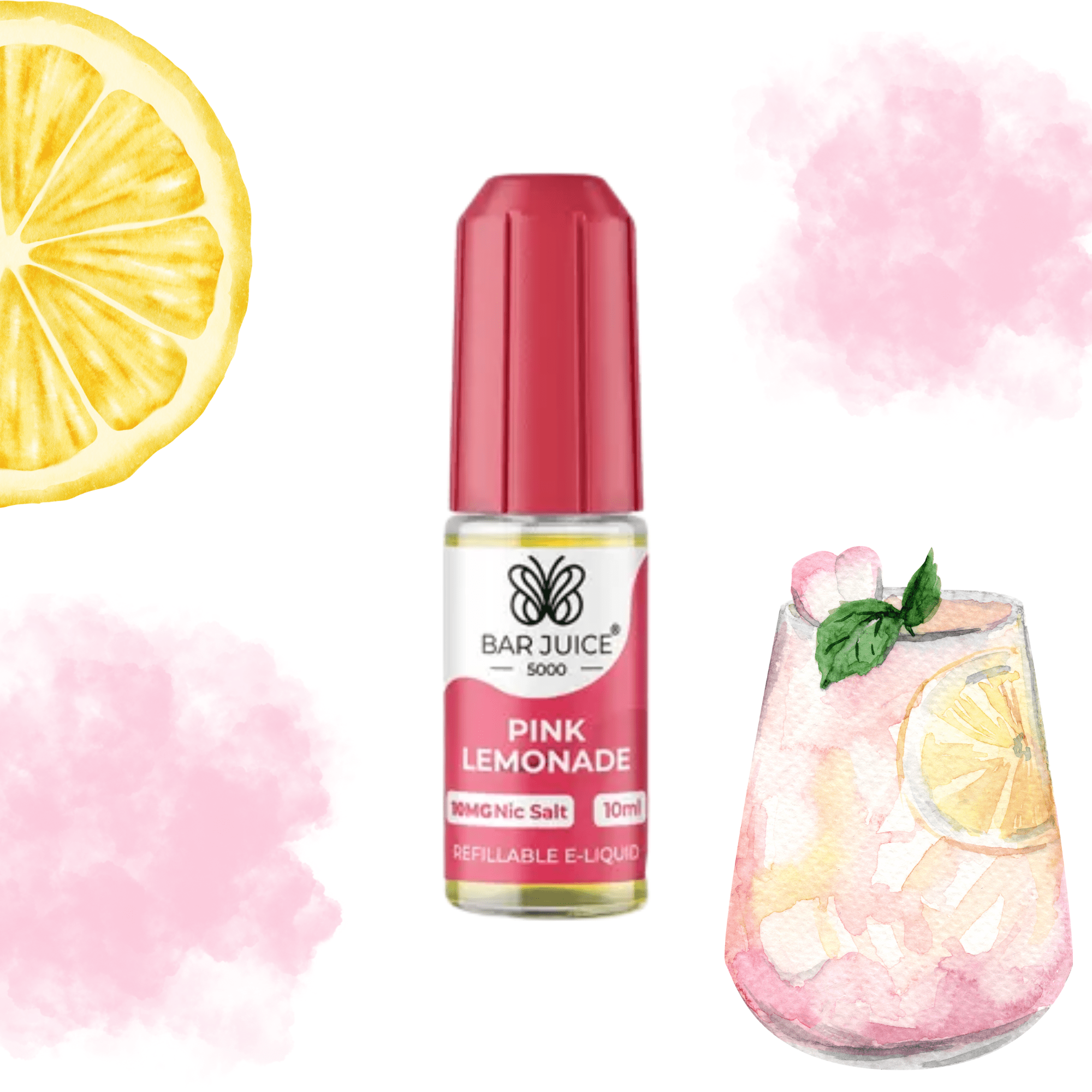Bar 5000 - Pink Lemonade 10ml - Electromist.co.ukE - LiquidBar Juice