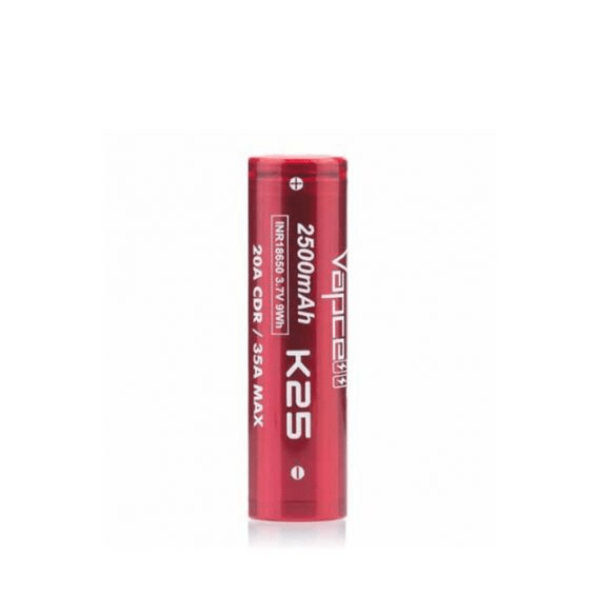 K25 18650/2500mah Battery - Electromist.co.ukBatteryVapcell