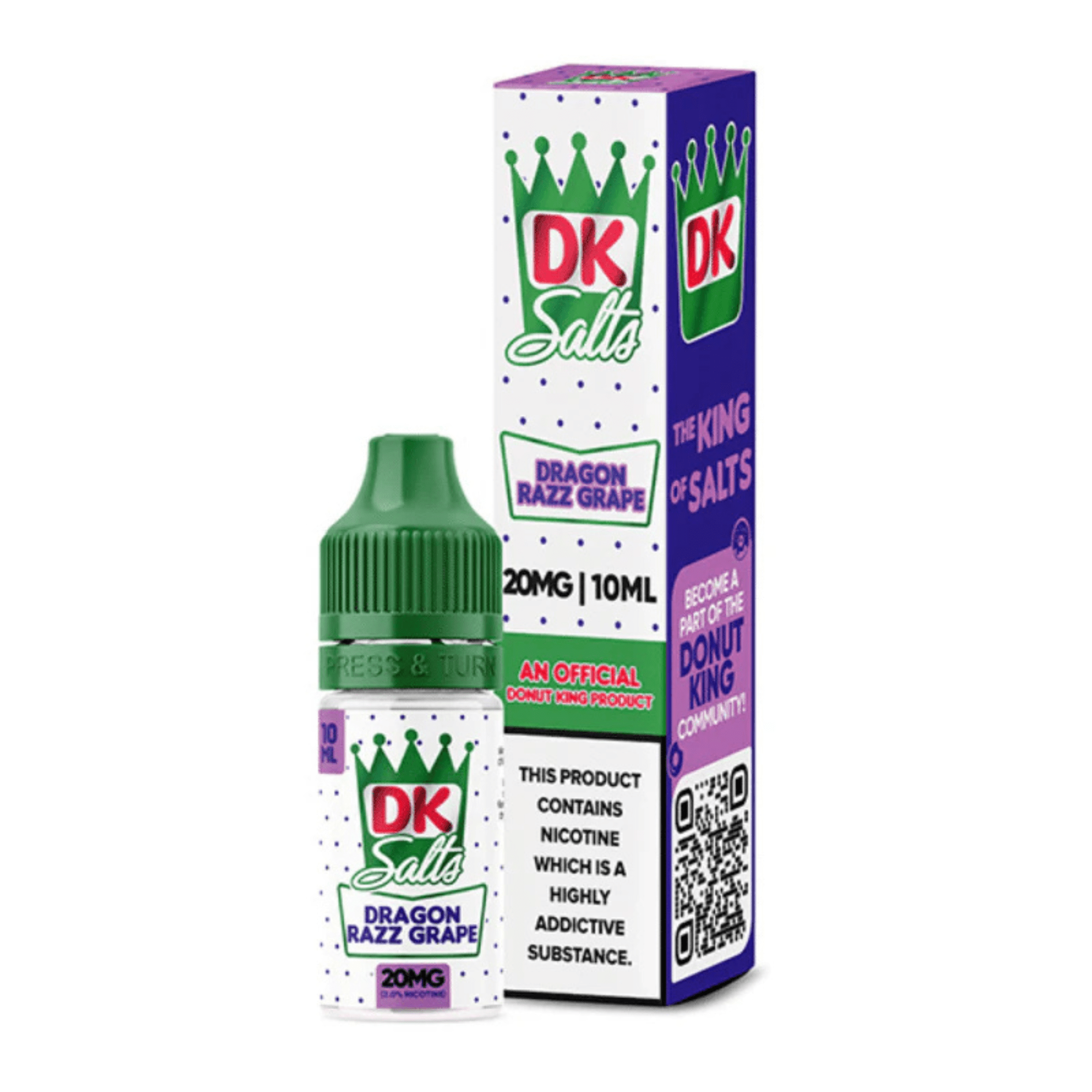 Donut King Salts - 10ml - 4 Pack - Electromist.co.ukBundlesDonut King