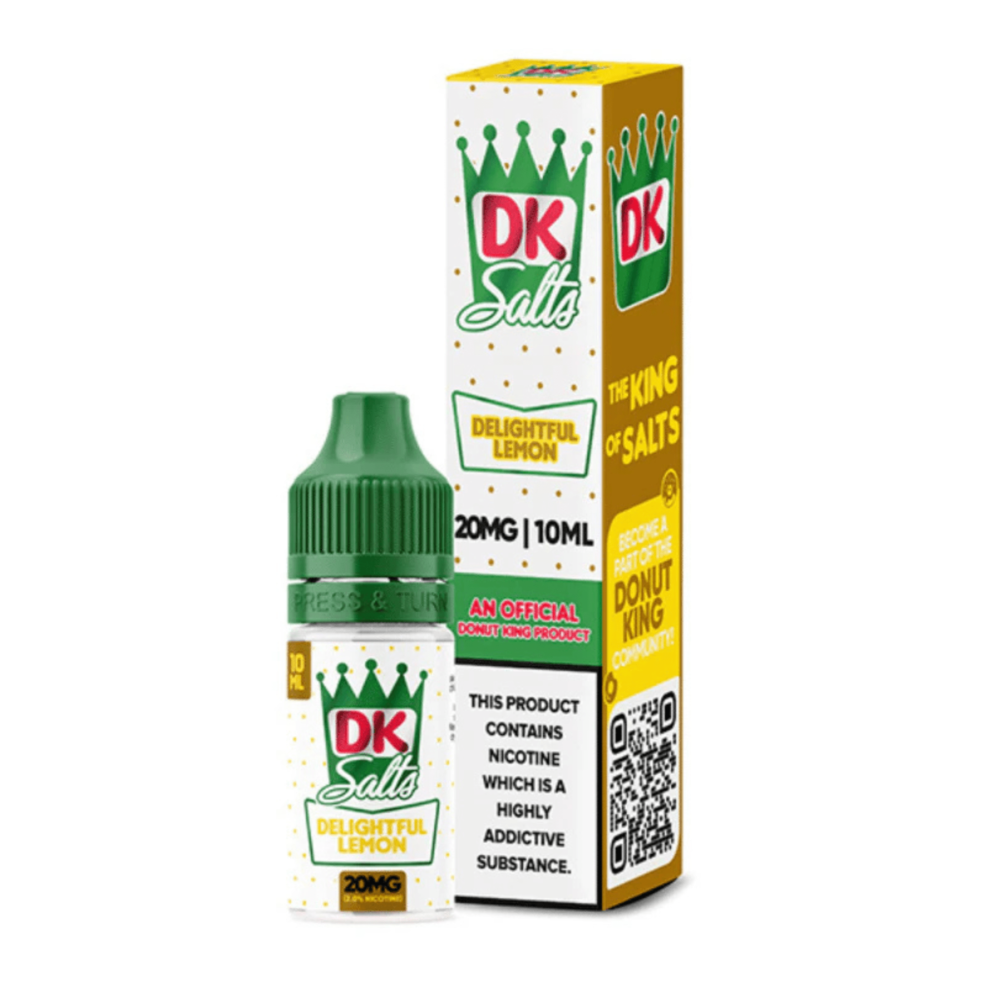 Donut King Salts - 10ml - 4 Pack - Electromist.co.ukBundlesDonut King