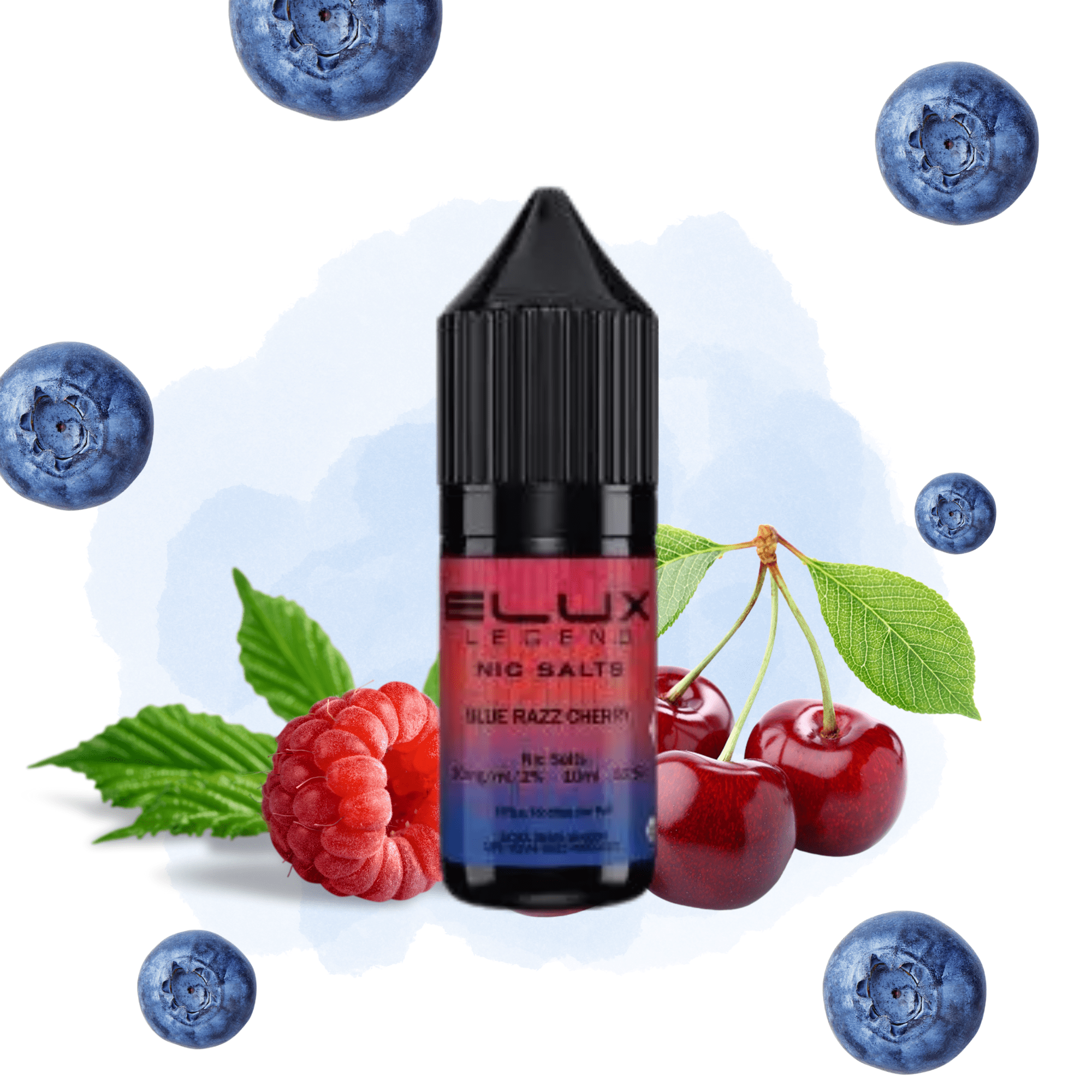 ELUX SALTS Blue Razz Cherry 10ML - Electromist.co.ukE - LiquidElux