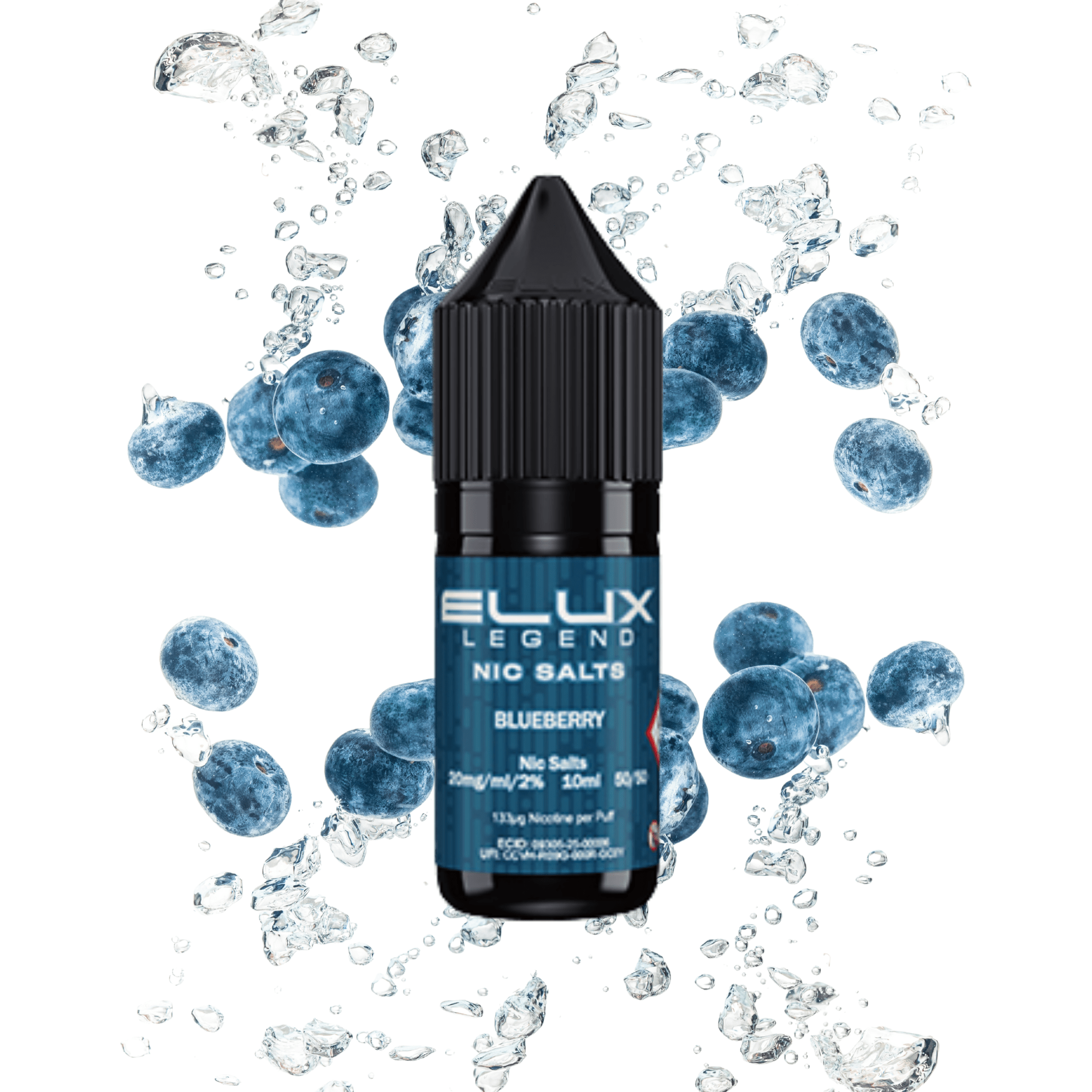 ELUX SALTS Blueberry 10ML - Electromist.co.ukE - LiquidElux