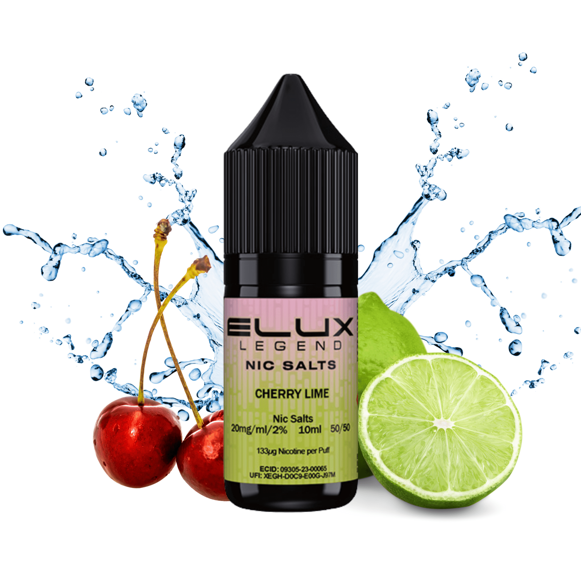 ELUX SALTS Cherry Lime 10ML - Electromist.co.ukE - LiquidElux
