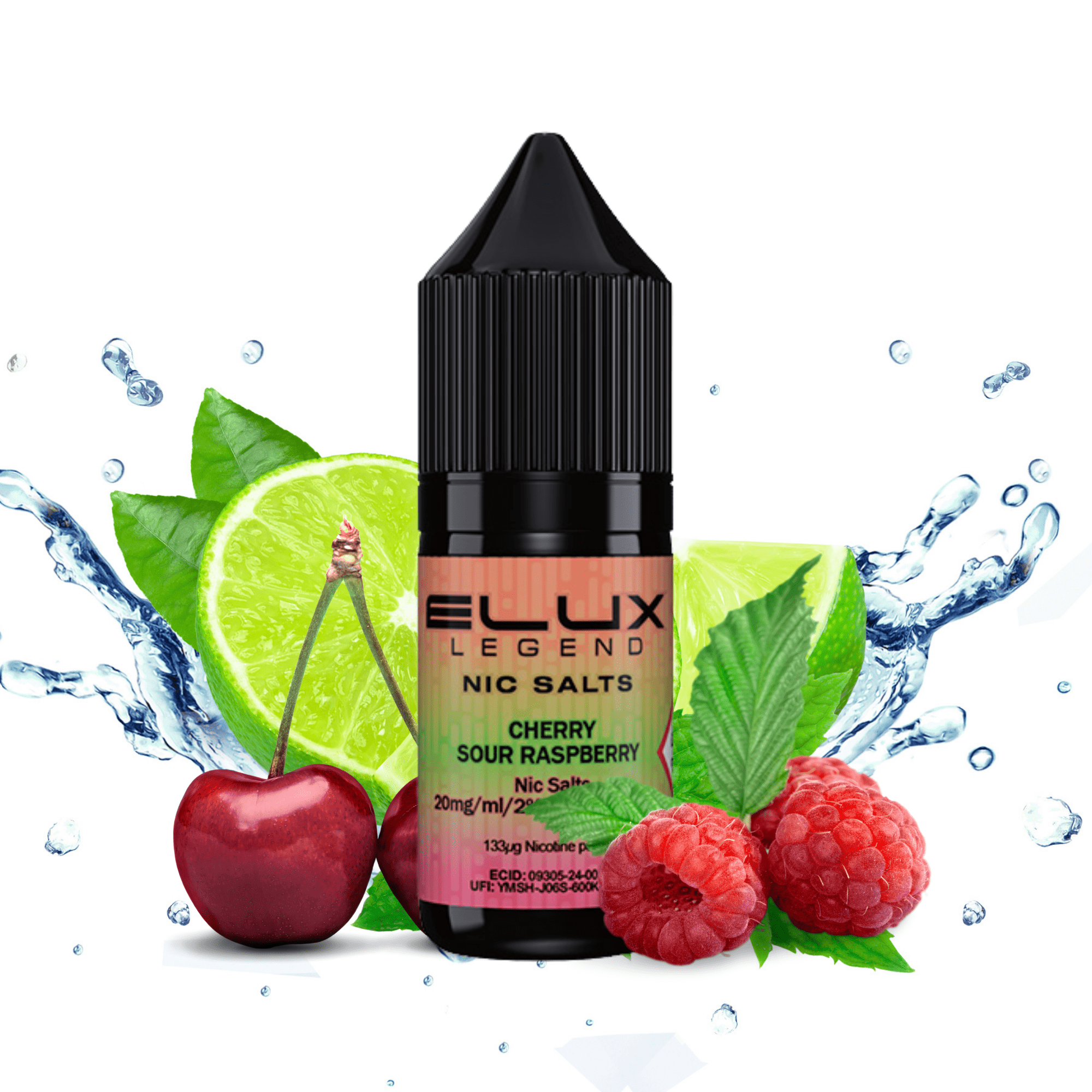 ELUX SALTS Cherry Sour Raspberry 10ML - Electromist.co.ukE - LiquidElux