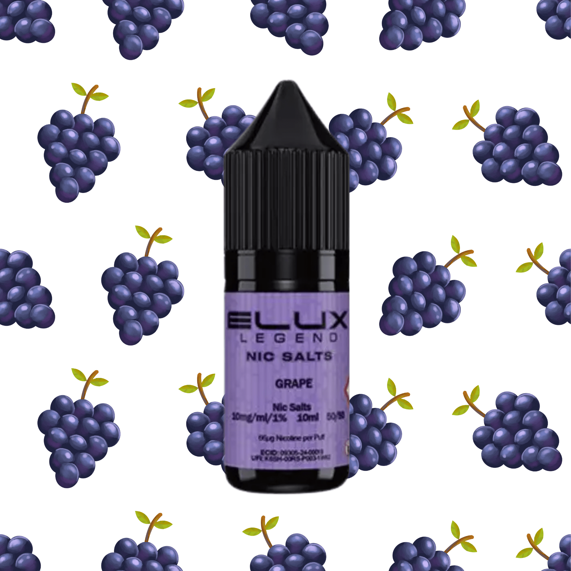 ELUX SALTS Grape 10ML - Electromist.co.ukE - LiquidElux