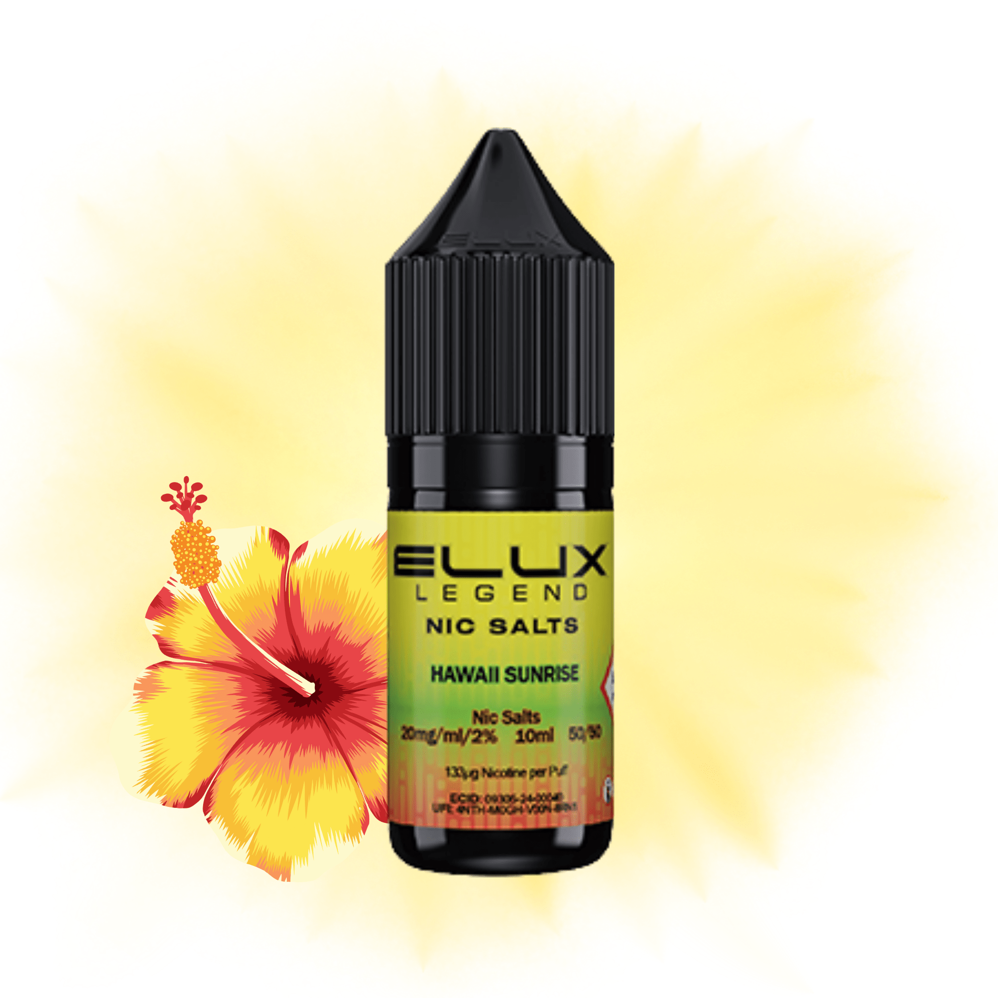 ELUX SALTS Hawaii Sunrise 10ML - Electromist.co.ukE - LiquidElux