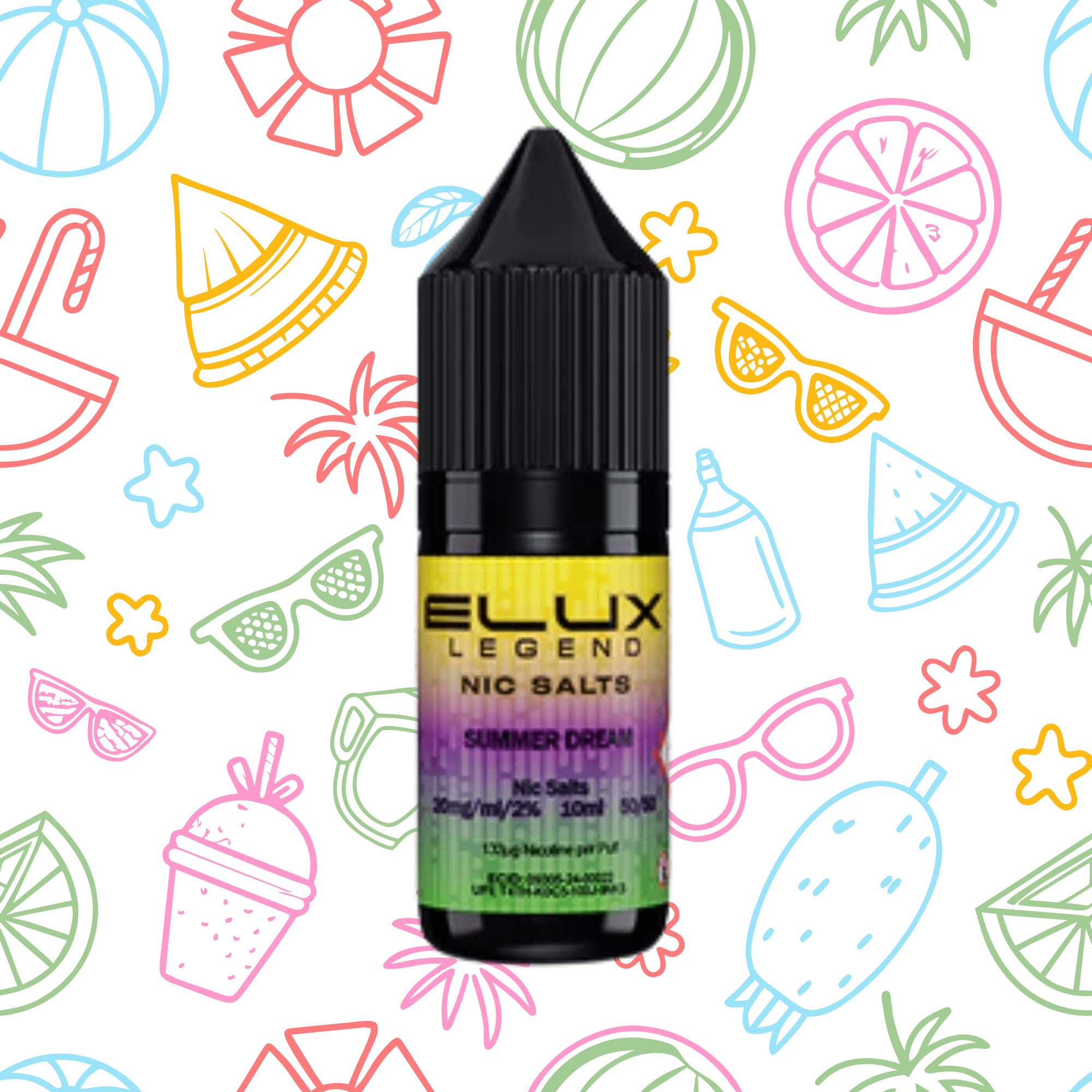 ELUX SALTS Summer Dream 10ML - Electromist.co.ukE - LiquidElux