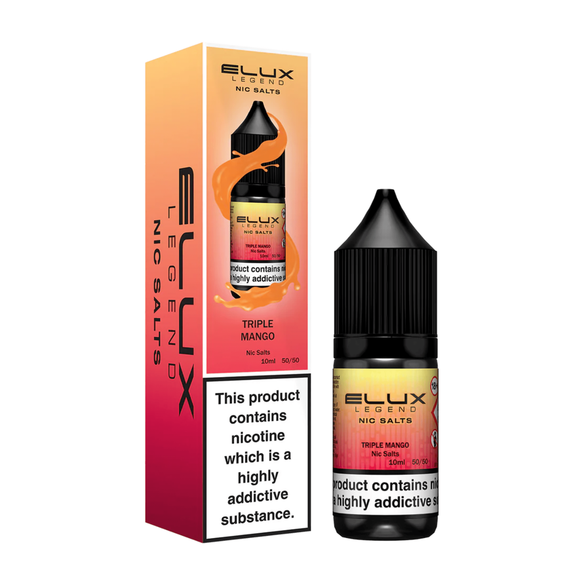 ELUX SALTS Triple Mango 10ML - Electromist.co.ukE - LiquidElux