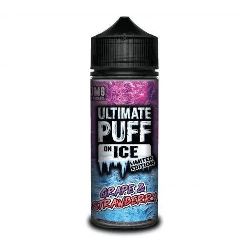 Ultimate Puff Grape and Strawberry On Ice 100ml E - Liquid - Electromist.co.ukEliquidUltimate Puff
