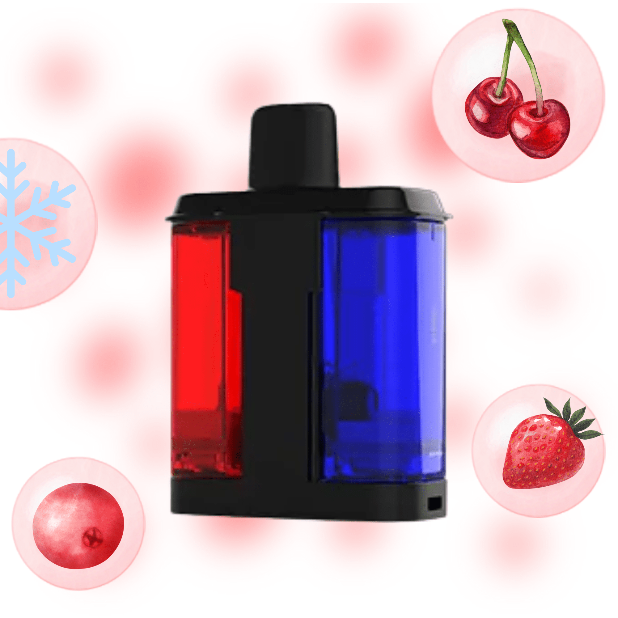 Hayati Pro Ultra+ 25000 Refill Pods - Straw Cranberry Cherry / Cherry Ice 20mg - Electromist.co.ukreplacement podsHayati