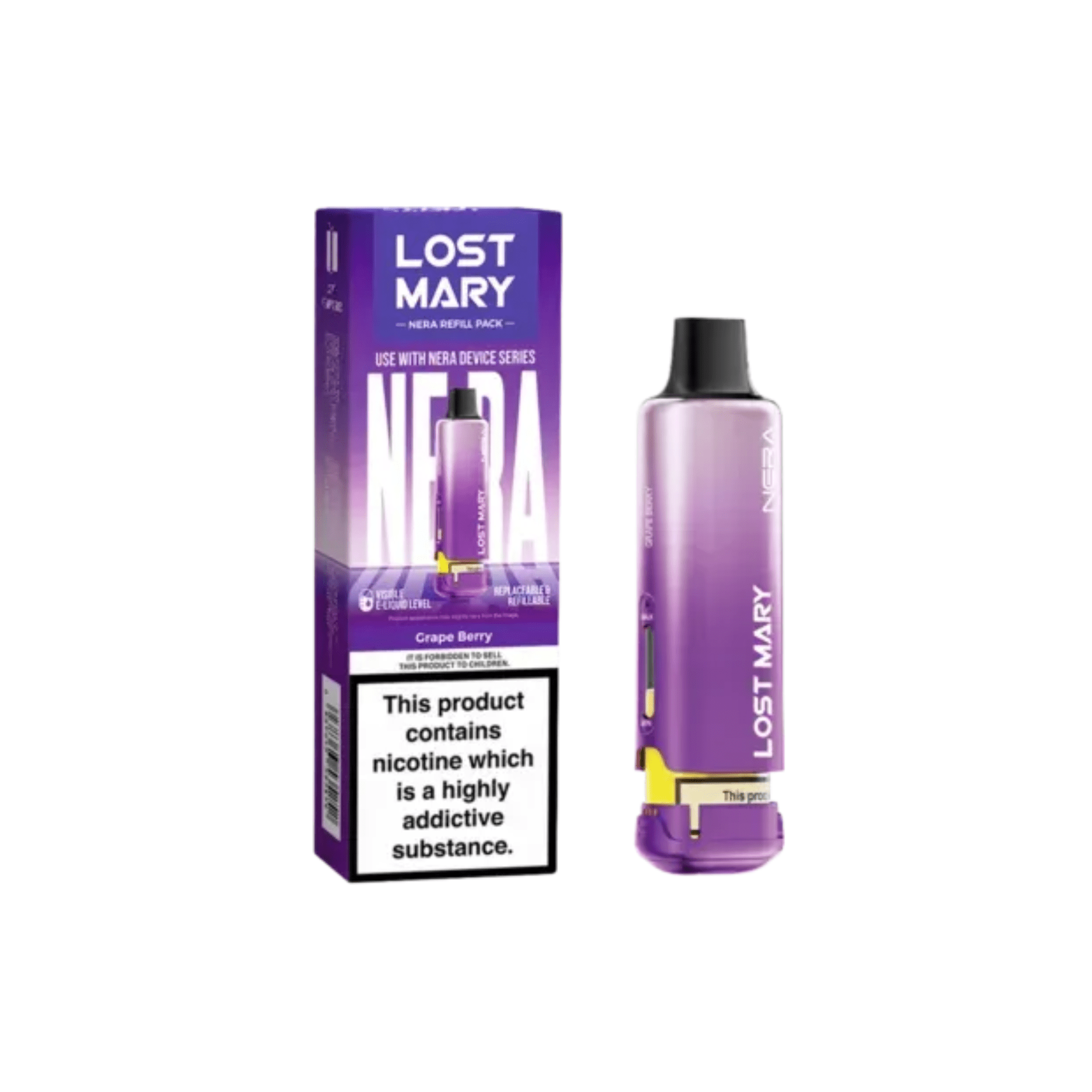 Lost Mary Nera 15K Pod Kit - Grape Berry - Electromist.co.ukPod kitsLost Mary