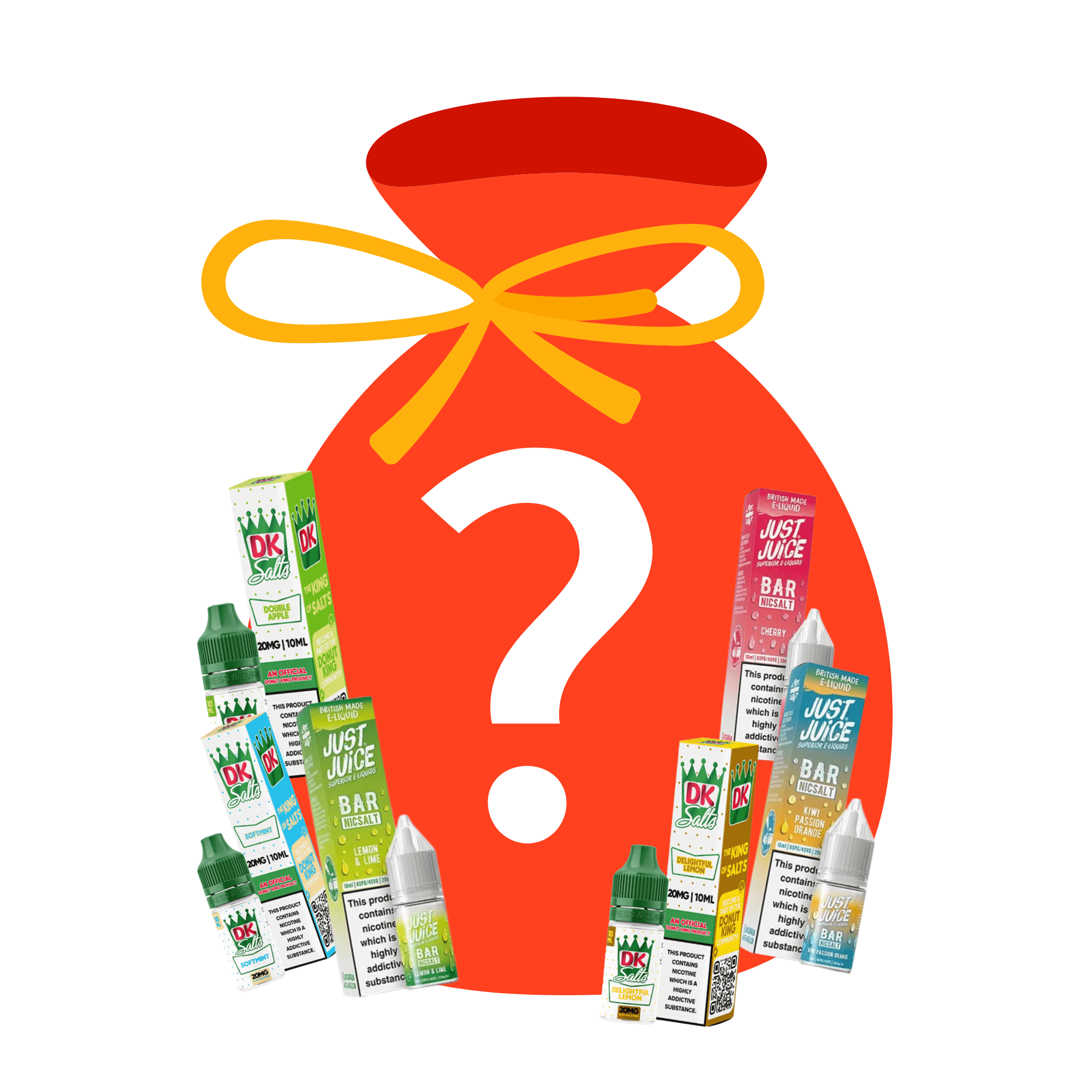 Mystery Bag of 6 - Electromist.co.ukBundlesDonut King & Just Juice
