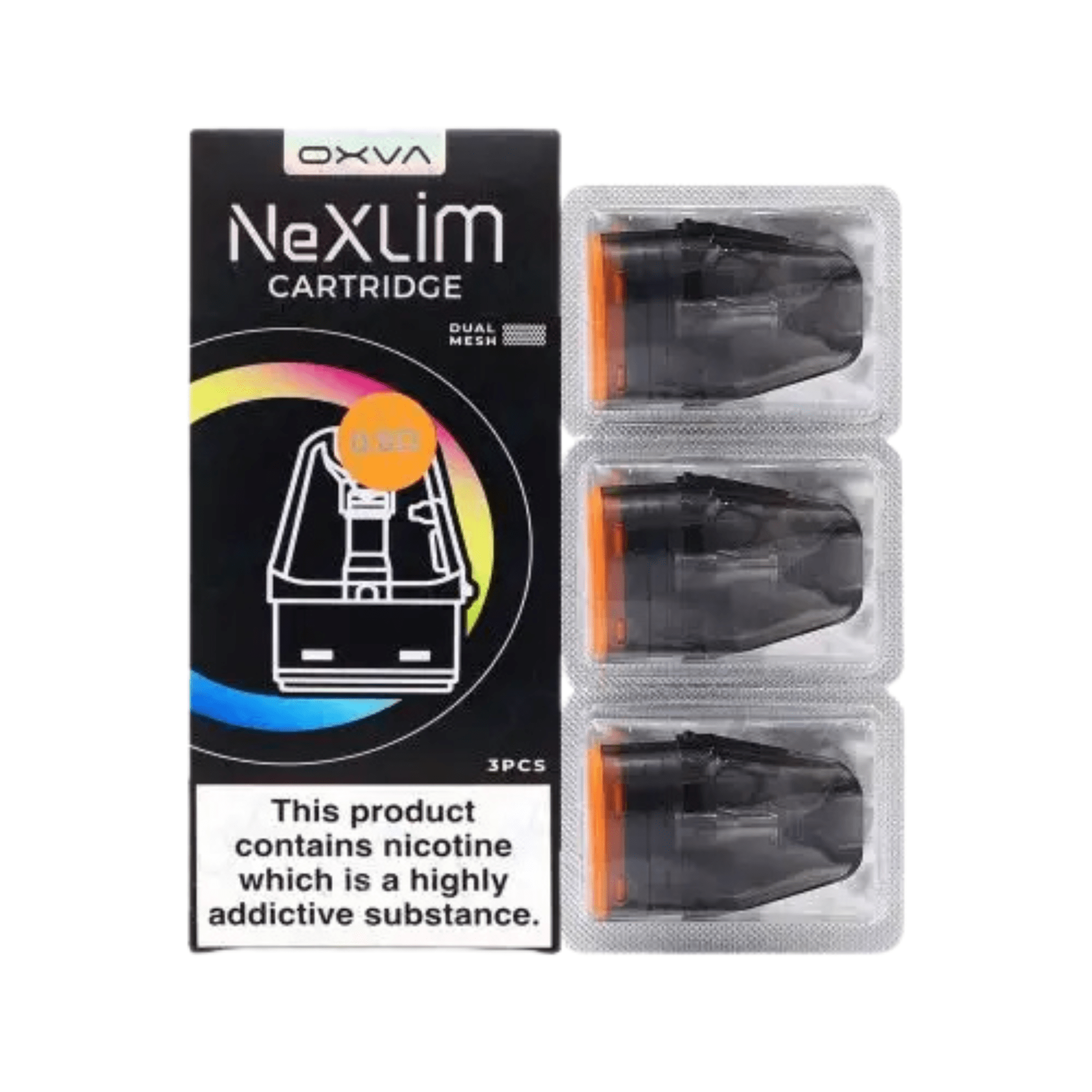 OXVA NEXLIM CARTRIDGES 0.8OHM (pack of 3) - Electromist.co.ukpodsOXVA