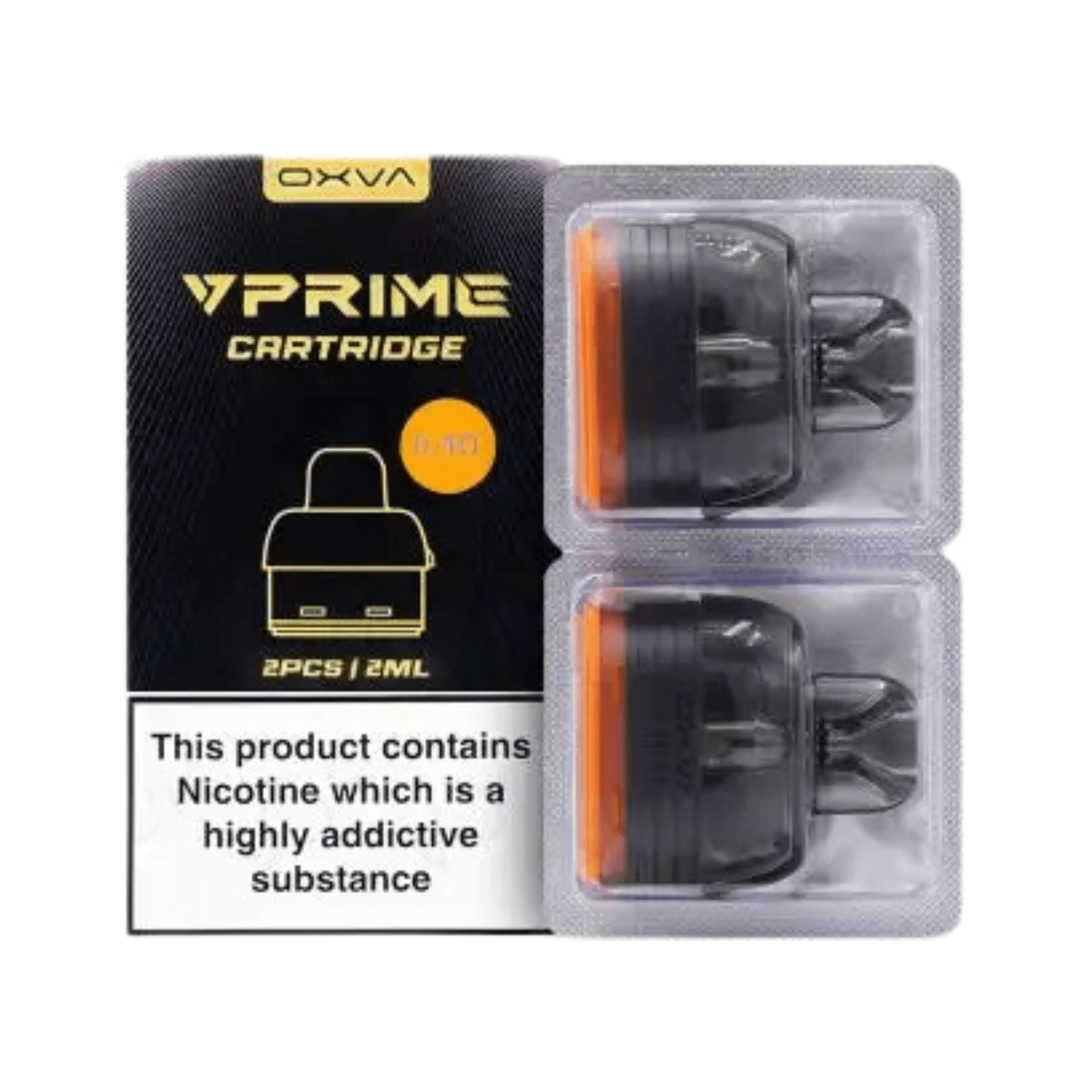 OXVA VPRIME POD CARTRIDGES 0.4ohm (pack of 2) - Electromist.co.ukpodsOXVA