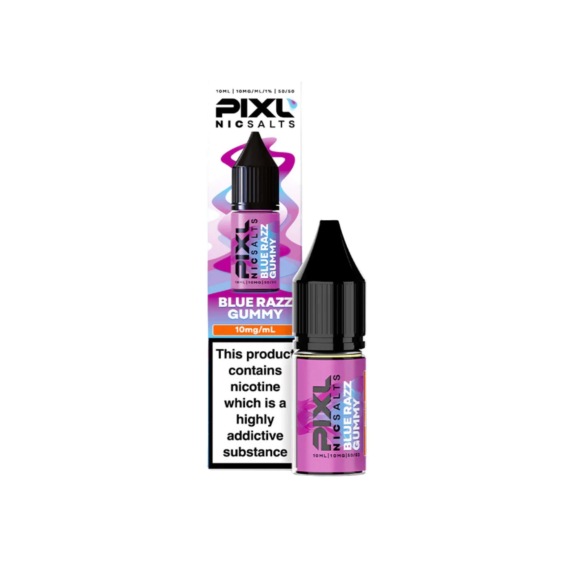 PIXL Nic Salts 10ml - Blue Razz Gummy - Electromist.co.ukE - LiquidPIXL