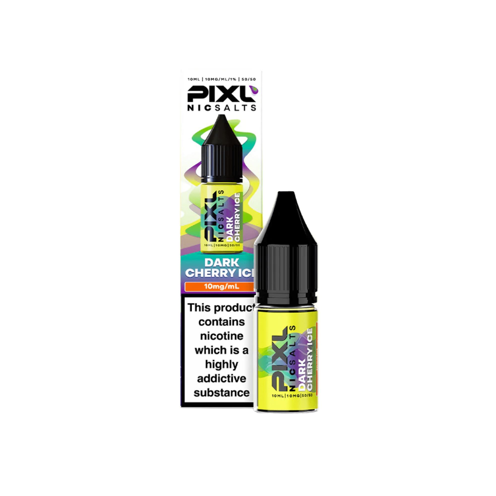 PIXL Nic Salts 10ml - Dark Cherry Ice - Electromist.co.ukE - LiquidPIXL
