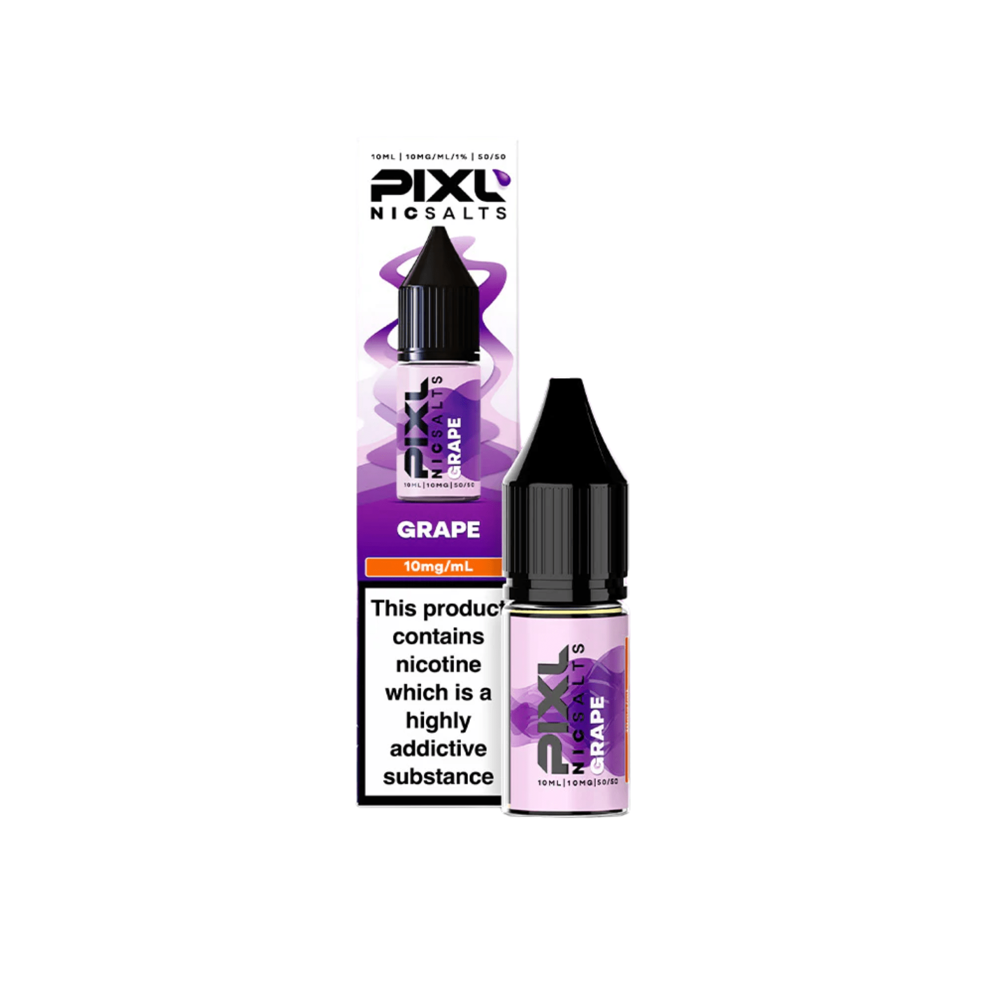 PIXL Nic Salts 10ml - Grape - Electromist.co.ukE - LiquidPIXL
