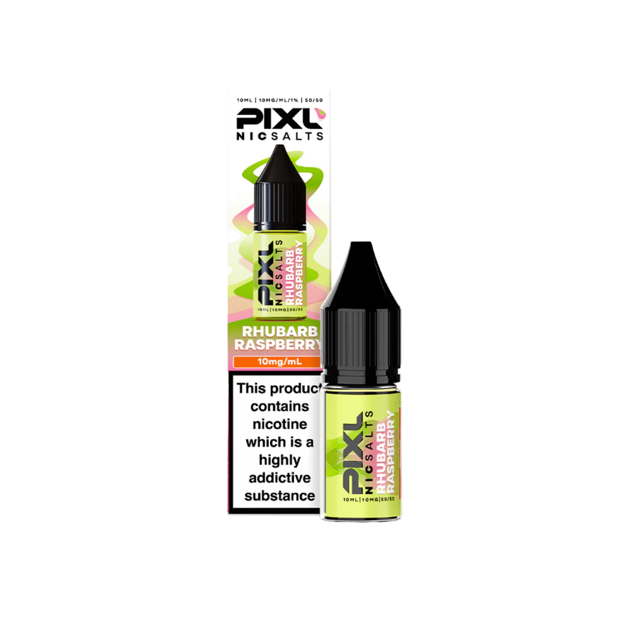 PIXL Nic Salts 10ml - Rhuberb Raspberry - Electromist.co.ukE - LiquidPIXL