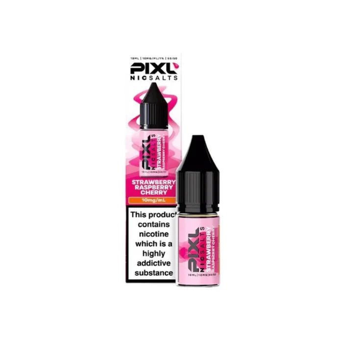 PIXL Nic Salts 10ml - Straw Rasp Cherry - Electromist.co.ukE - LiquidPIXL