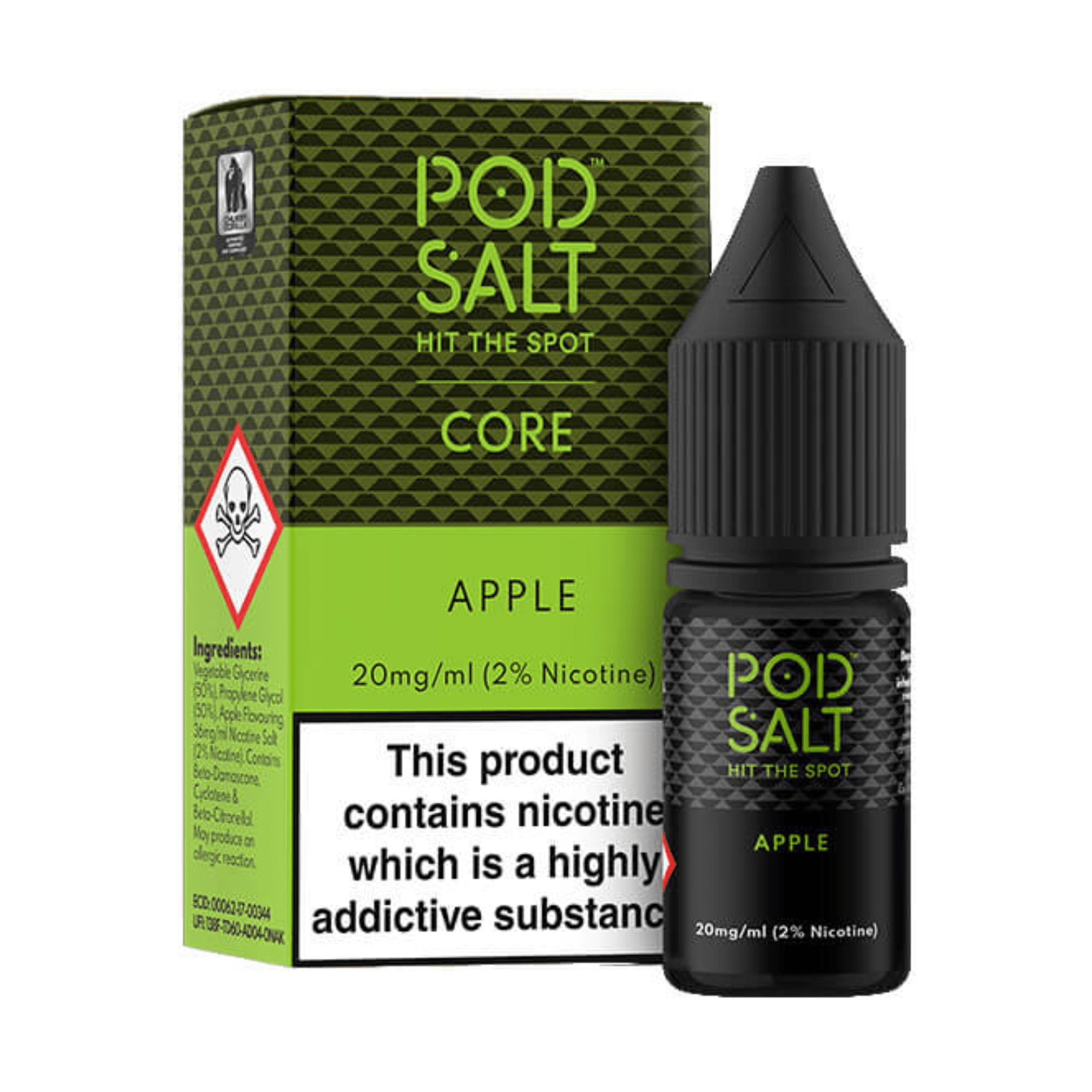 Pod Salt - Apple 10ml - Electromist.co.ukEliquidPod Salt