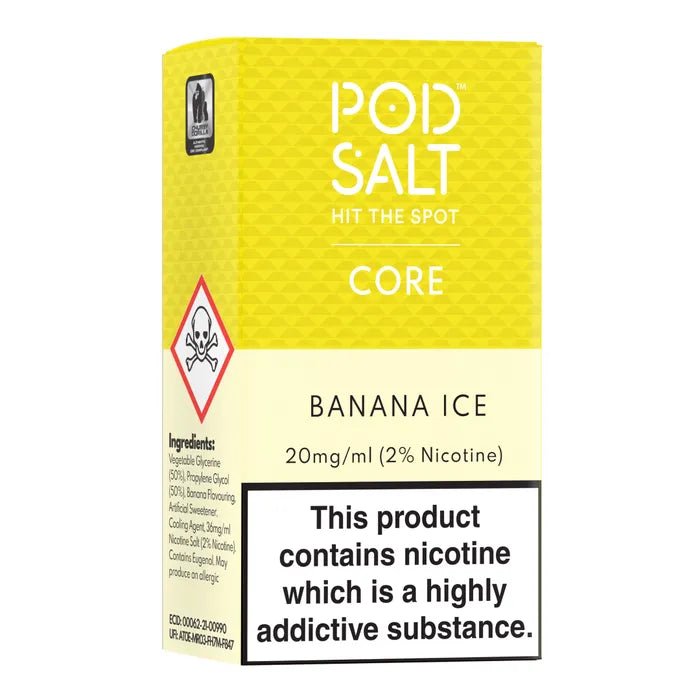 Pod Salt Banana Ice - Electromist.co.ukEliquidPod Salts