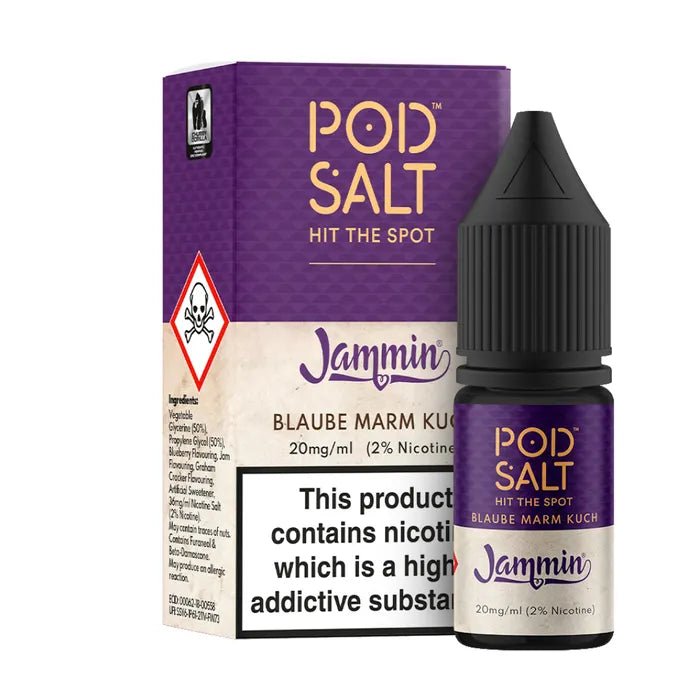 Pod Salt Blueberry Jam Tart - Electromist.co.ukEliquidPod Salts