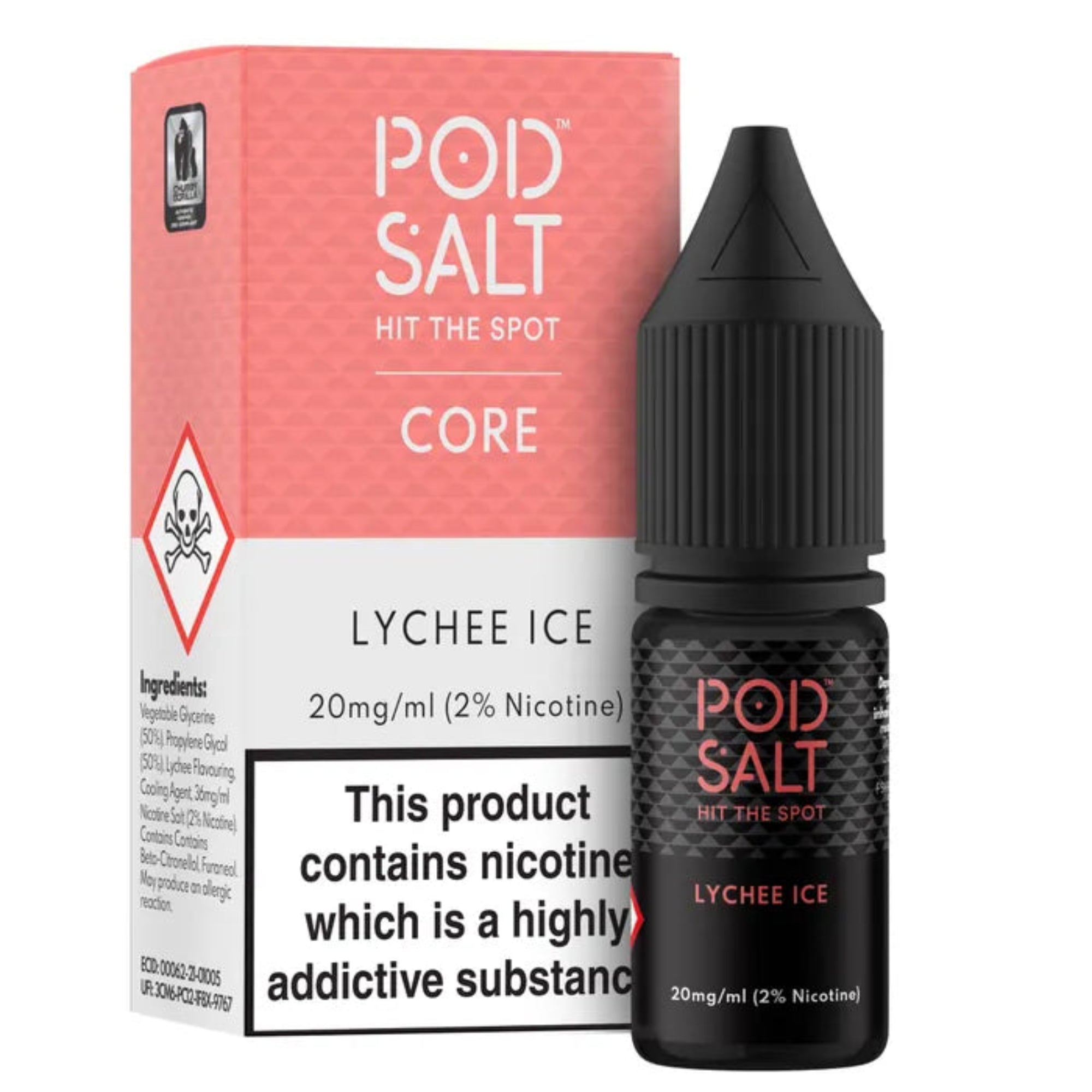 Pod Salt Lychee Ice - Electromist.co.ukEliquidPod Salts