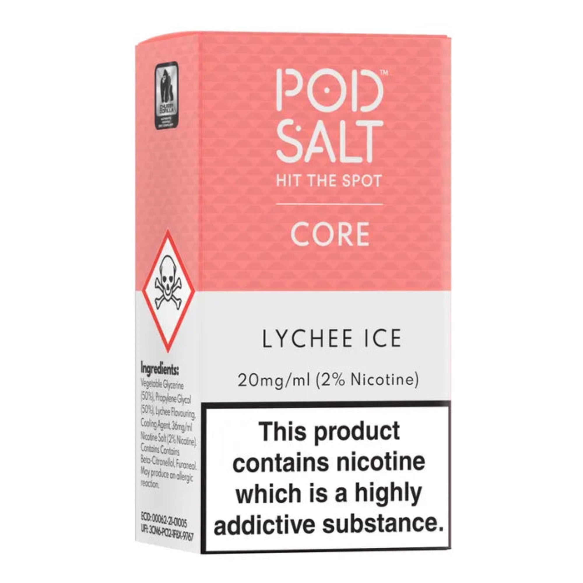 Pod Salt Lychee Ice - Electromist.co.ukEliquidPod Salts