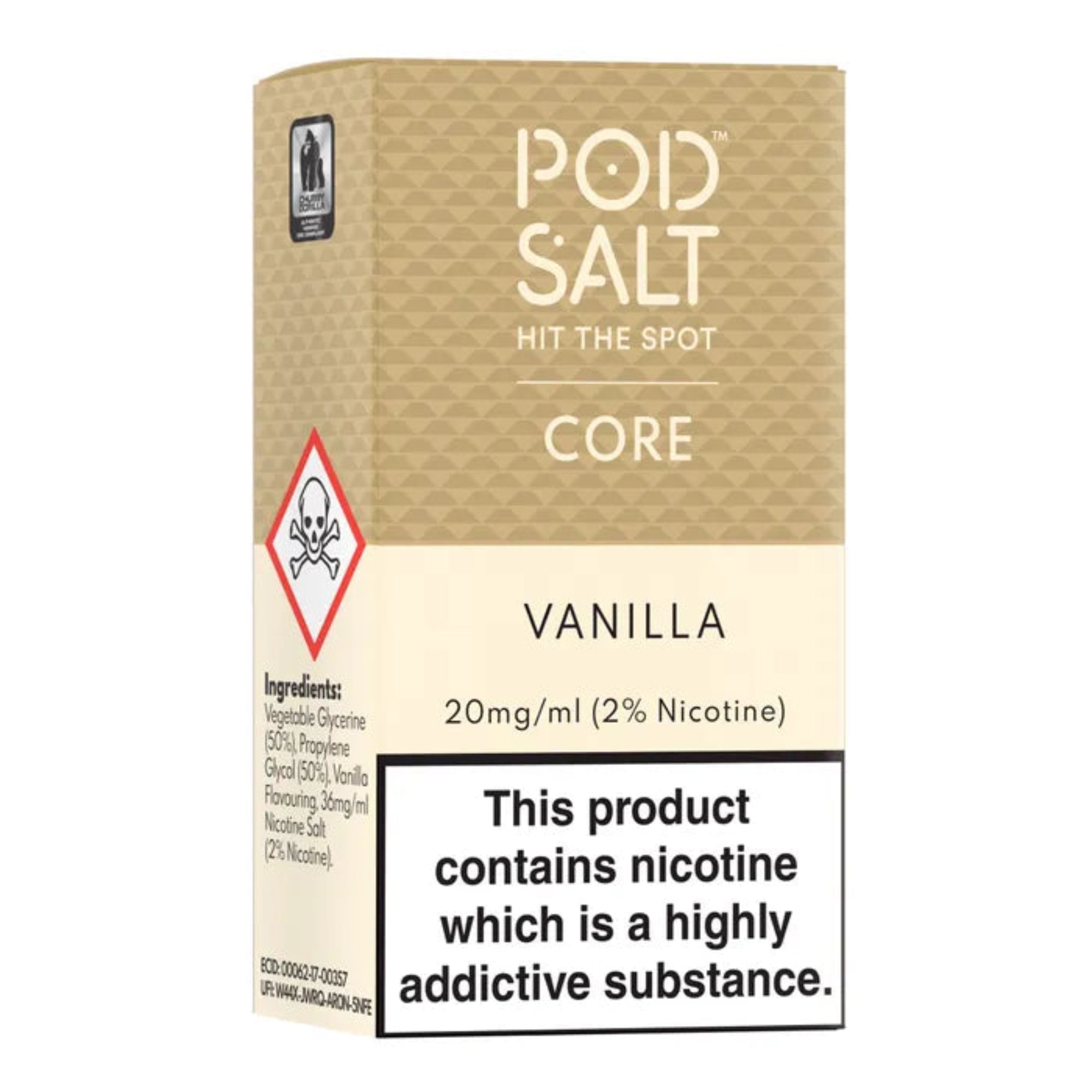 Pod Salt Vanilla - Electromist.co.ukE - LiquidPod Salts