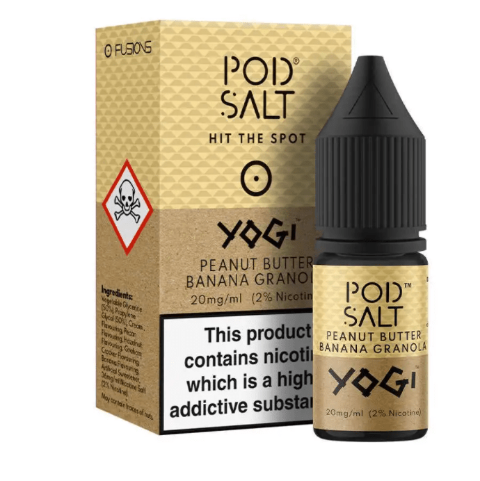 Pod Salt Peanutbutter Banana Granola - Electromist.co.ukEliquidPod Salts