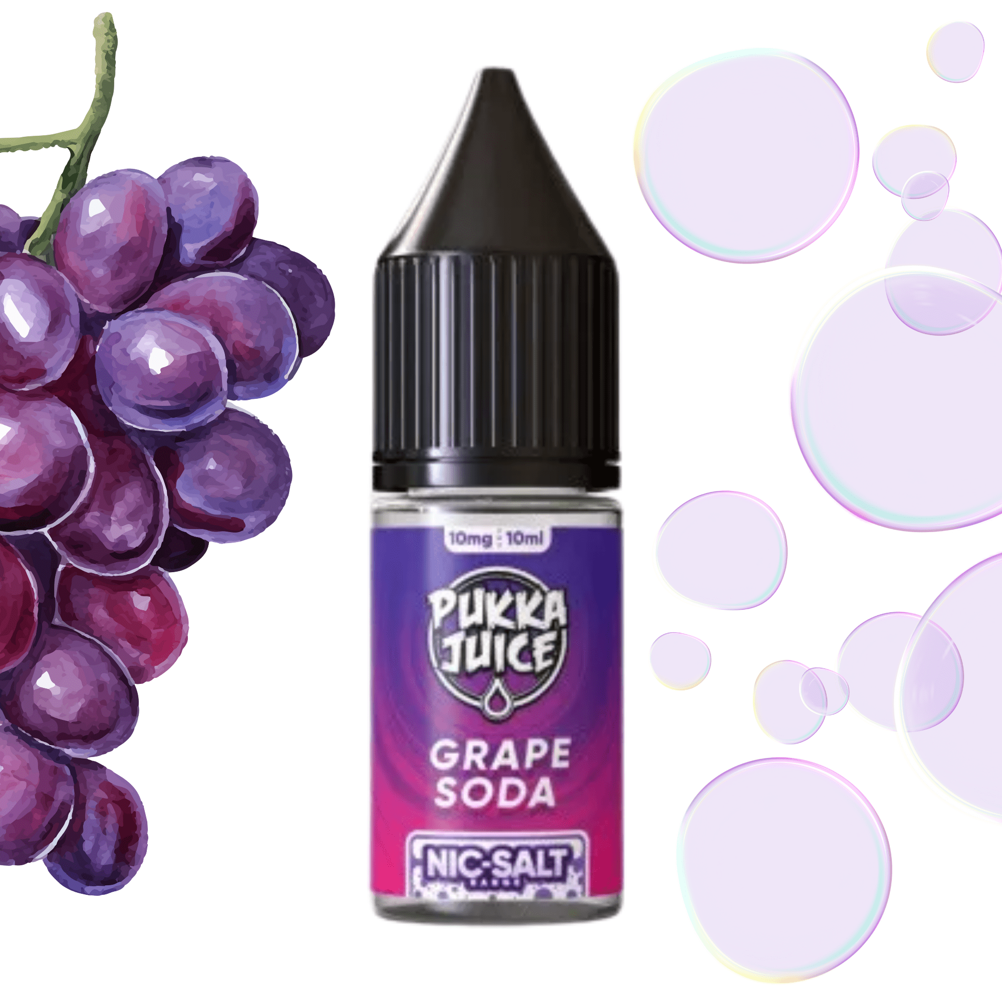 Pukka - Grape Soda 10ml - Electromist.co.ukEliquidPukka