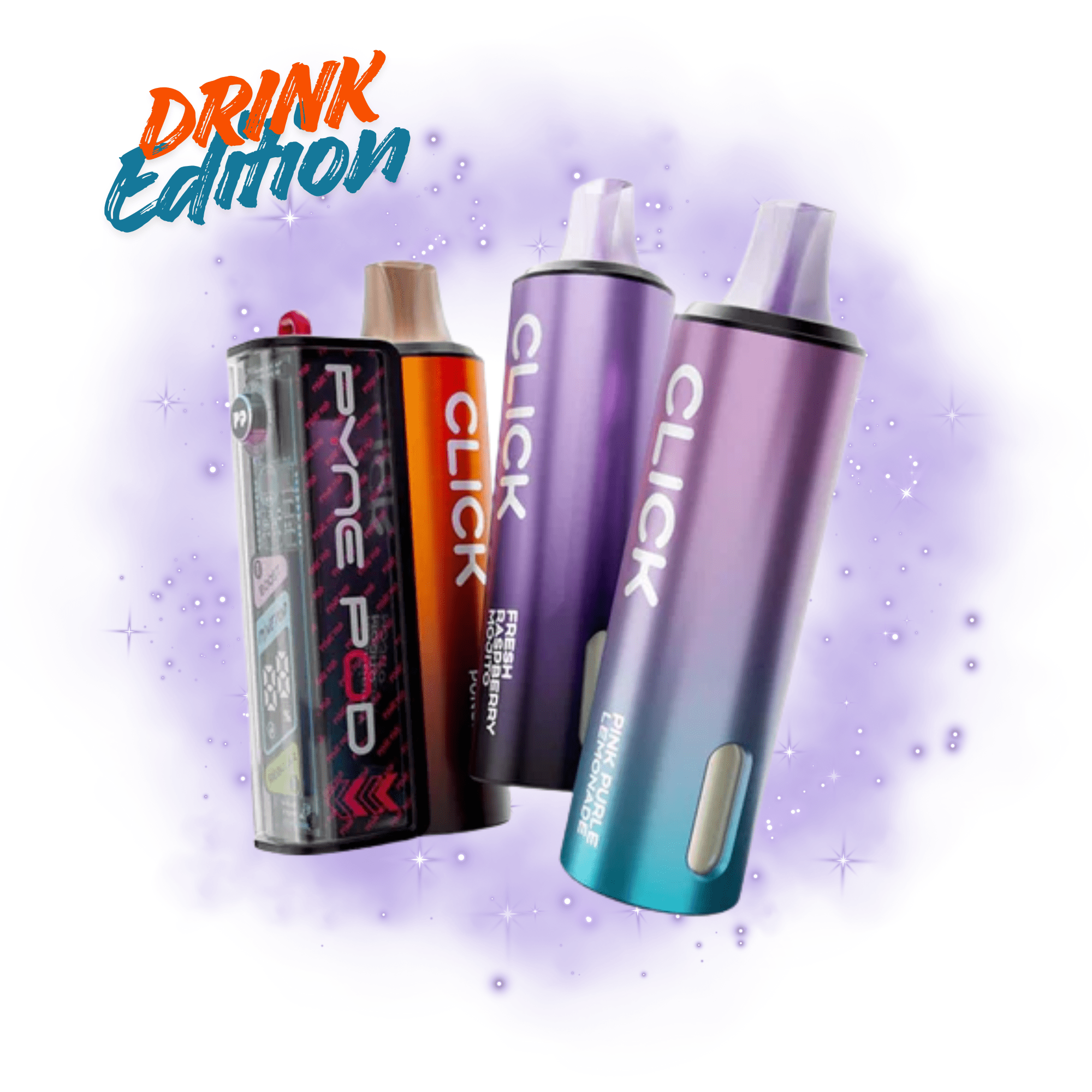 PYNE POD 50K Click Kit - Drinks Edition - Electromist.co.ukPod kitsPyne Pod