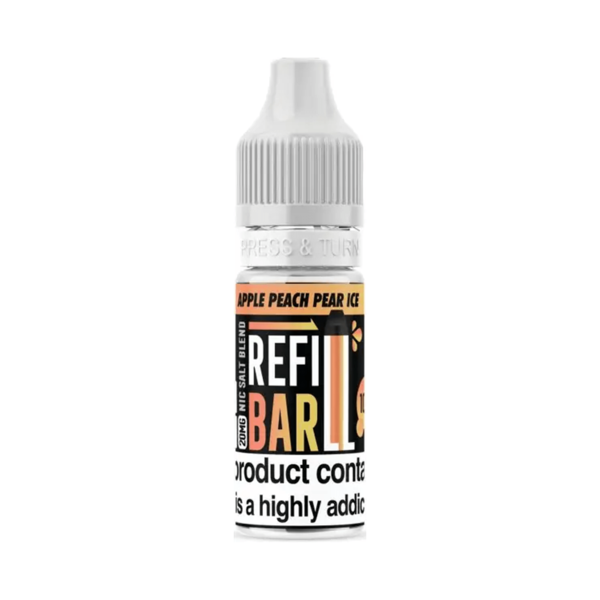Refill Bar - Apple Peach Pear Ice 10ml - Electromist.co.ukE - LiquidRefill Bar