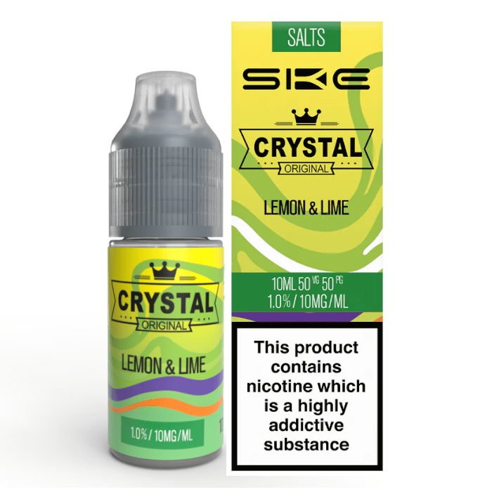 Crystal Salts - Lemon Lime 10ml - Electromist.co.ukE - LiquidSKE Crystal