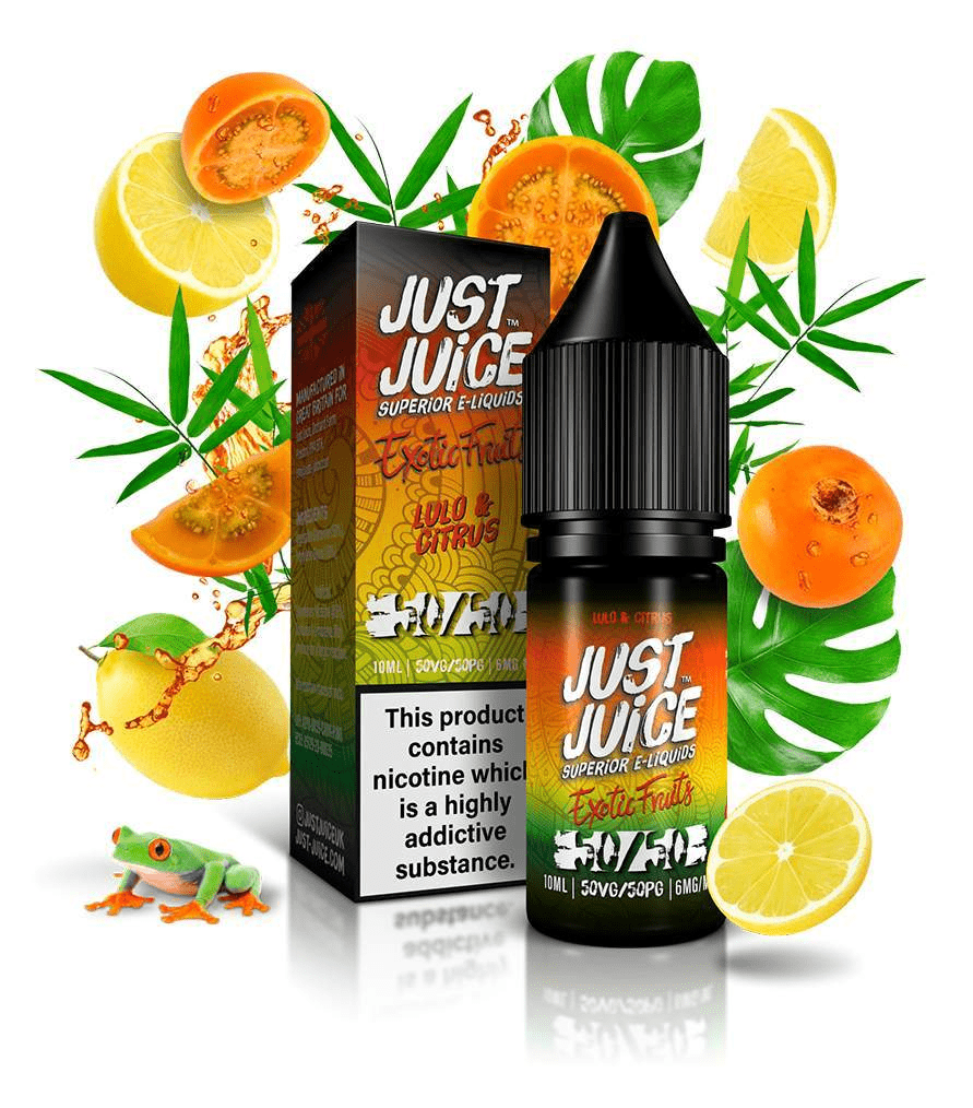 Just Juice - Lulo and Citrus 10ml - Electromist.co.ukEliquidJust Juice