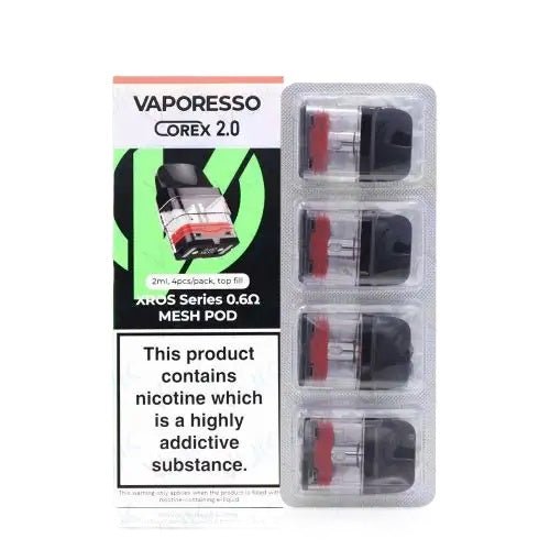Vaporesso Xros Pods 0.6ohm 4 pack - Electromist.co.ukpodsVaporesso