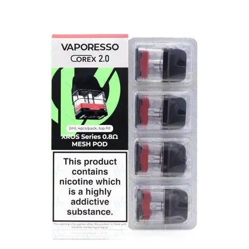 Vaporesso Xros Pods 0.8ohm 4 pack - Electromist.co.ukpodsVaporesso