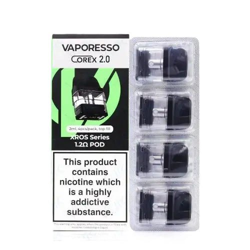 Vaporesso Xros Pods 1.2ohm 4 pack - Electromist.co.ukpodsVaporesso