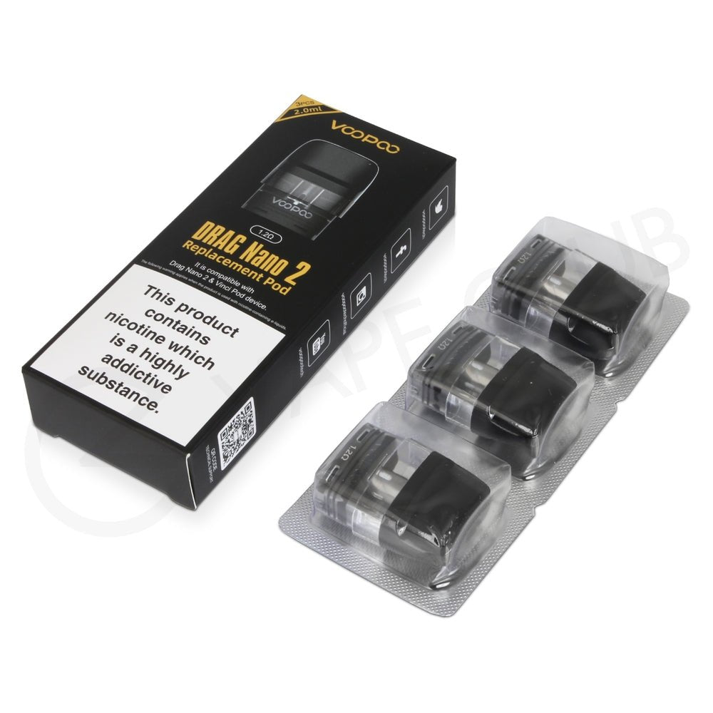 Voopoo Drag Nano 2 Pods 1.2 ohm - 3 Pack - Electromist.co.ukCoilVoopoo