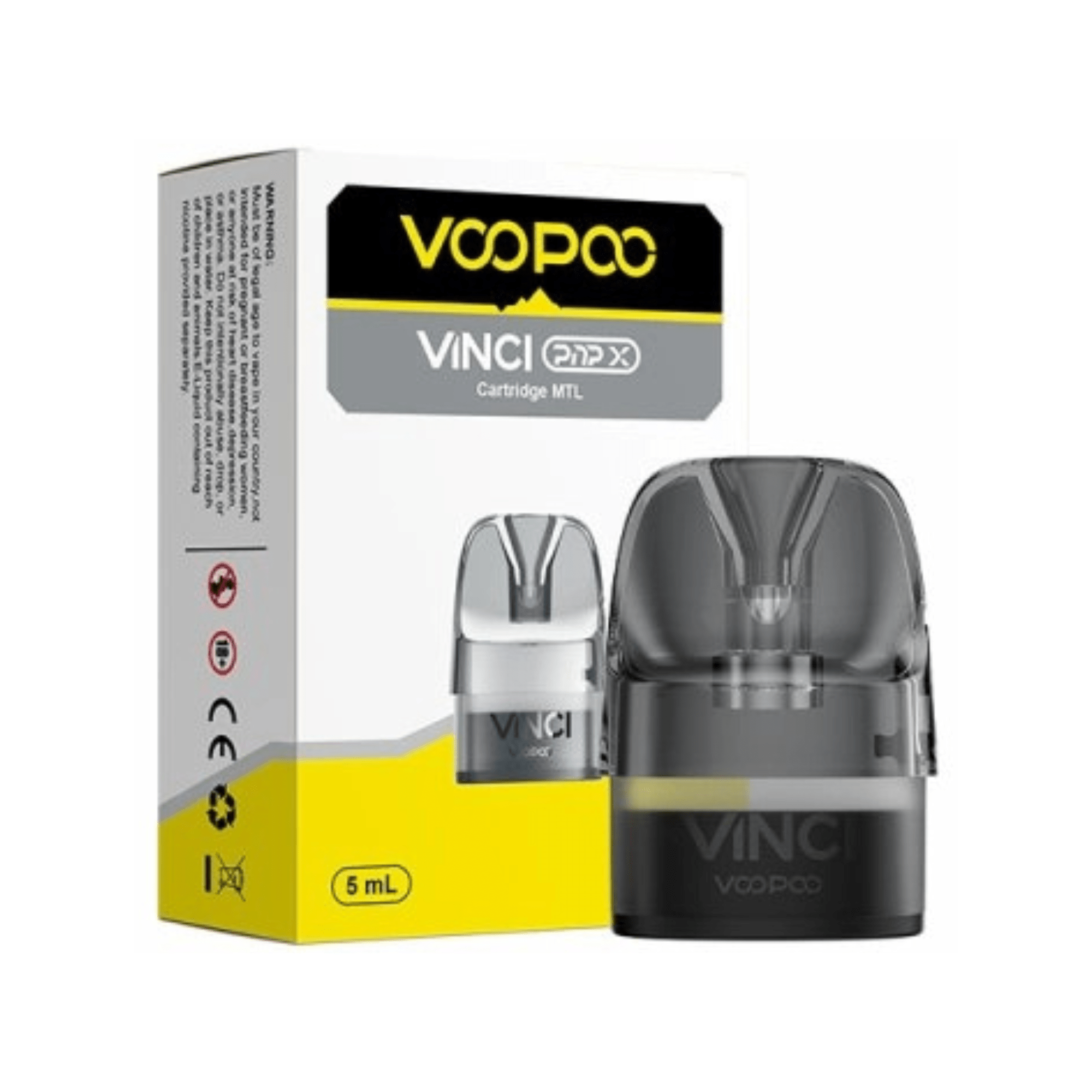 Voopoo VINCI PnP X MTL 5ml (single) - Electromist.co.ukpodsVoopoo