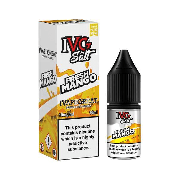 IVG Salts - Fresh Mango 10ml 20mg - Electromist.co.ukNic SaltIVG